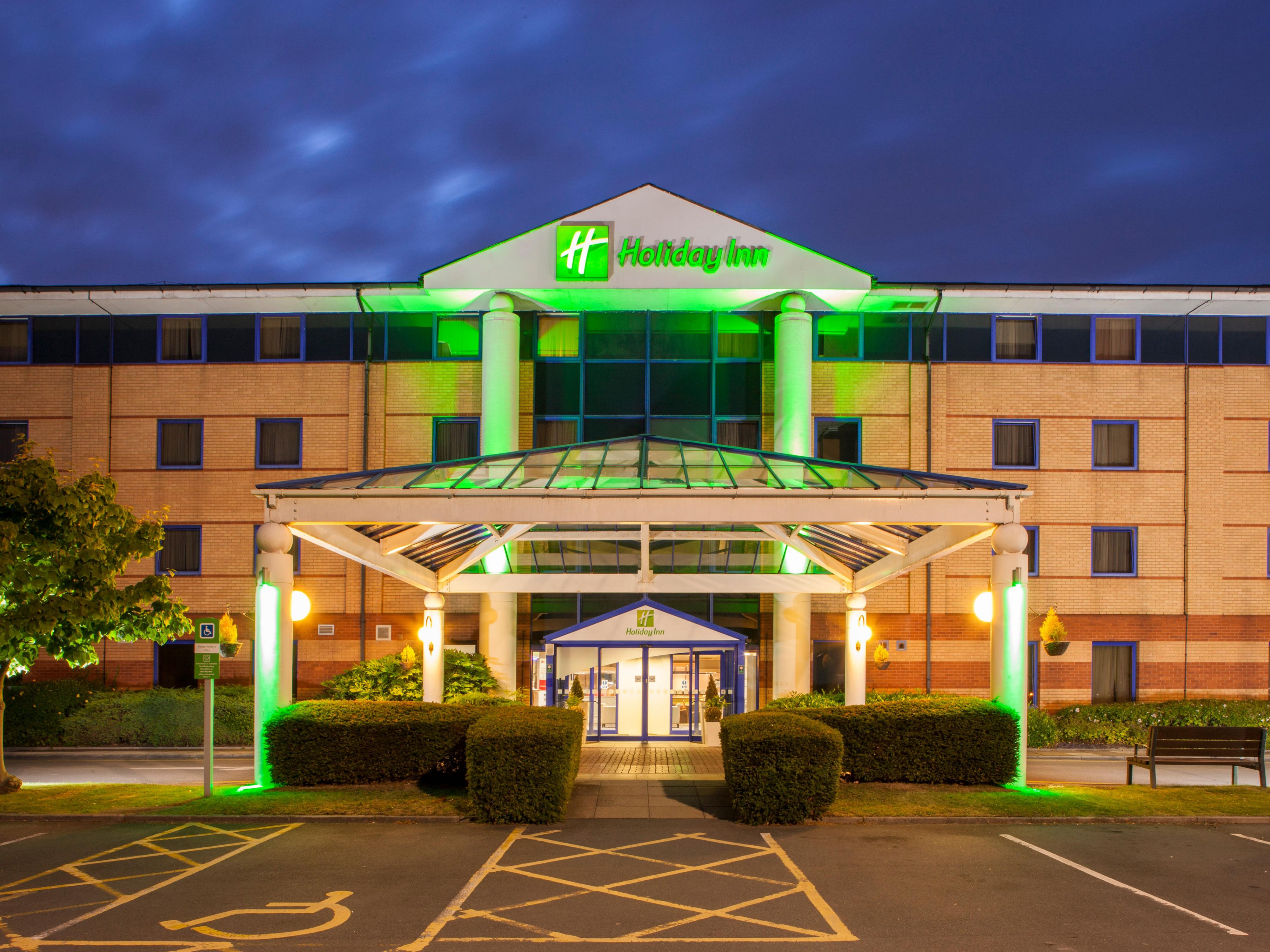 Dusk at Holiday Inn At Warrington