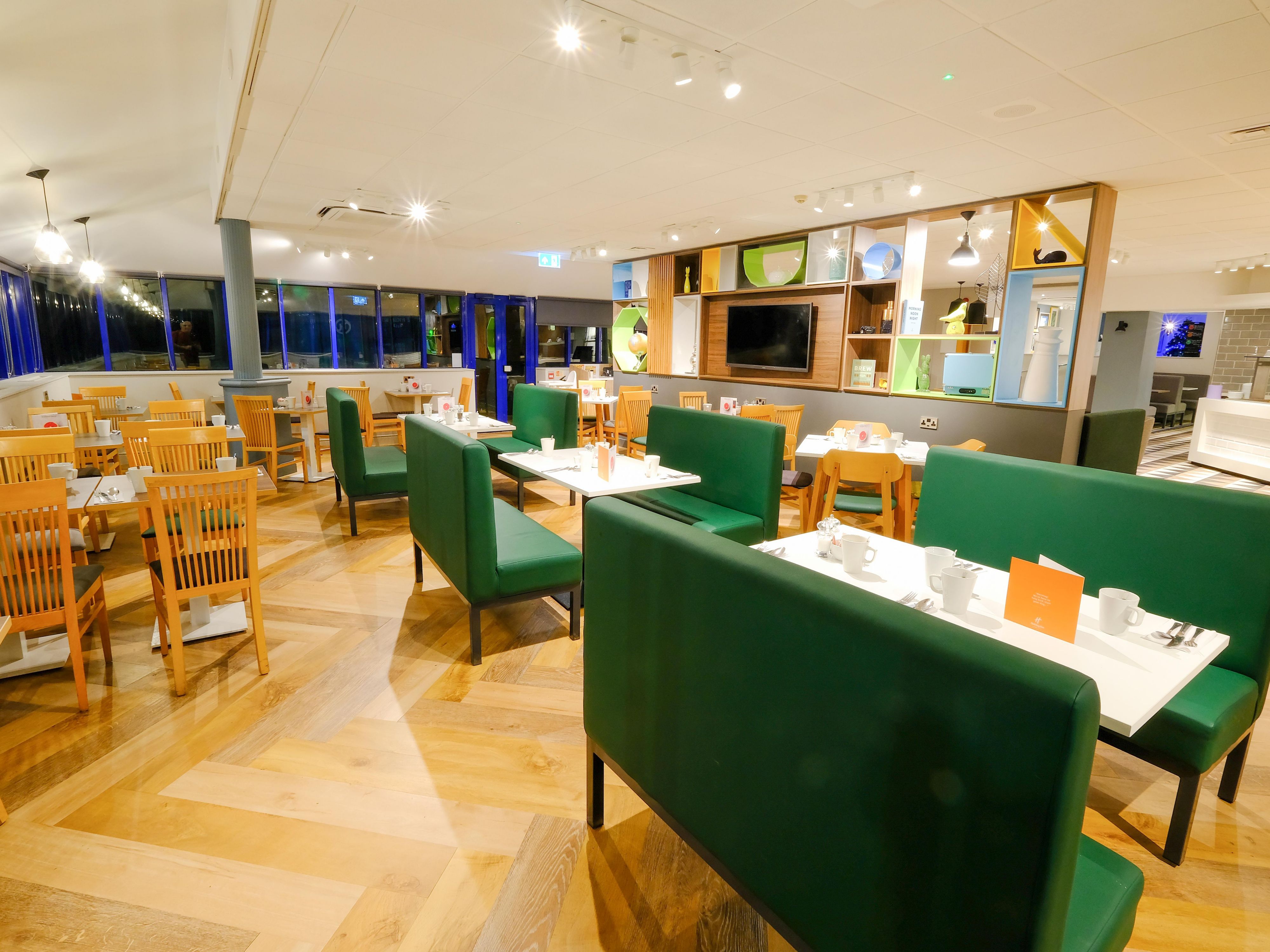 Our hotel has a range of food and drink options for our guests to enjoy. Our lounge and bar areas are open throughout the day and offer a relaxing place to grab a drink, a hearty meal or a light bite. ample outdoor seating available so you can enjoy a spot of al fresco dining on warmer days. 