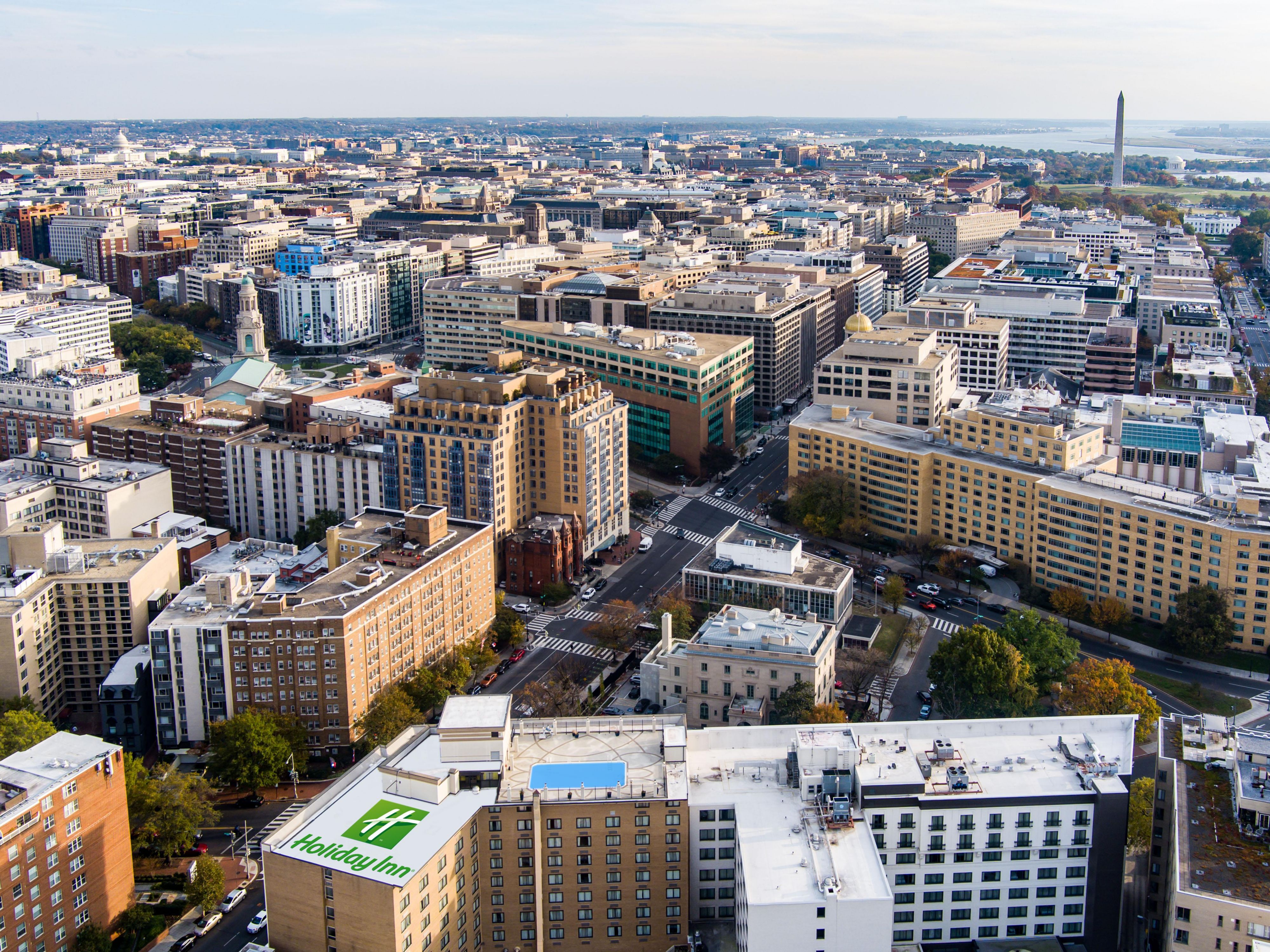 Nestled in the heart of Washington, DC, our hotel is within walking distance of the Dupont Circle and McPherson Square Metro stations, making exploring the capital’s famed attractions, embassies, and government offices easy. You're just steps away from experiencing the vibrancy of DC’s central area, surrounded by dining and shopping options.
