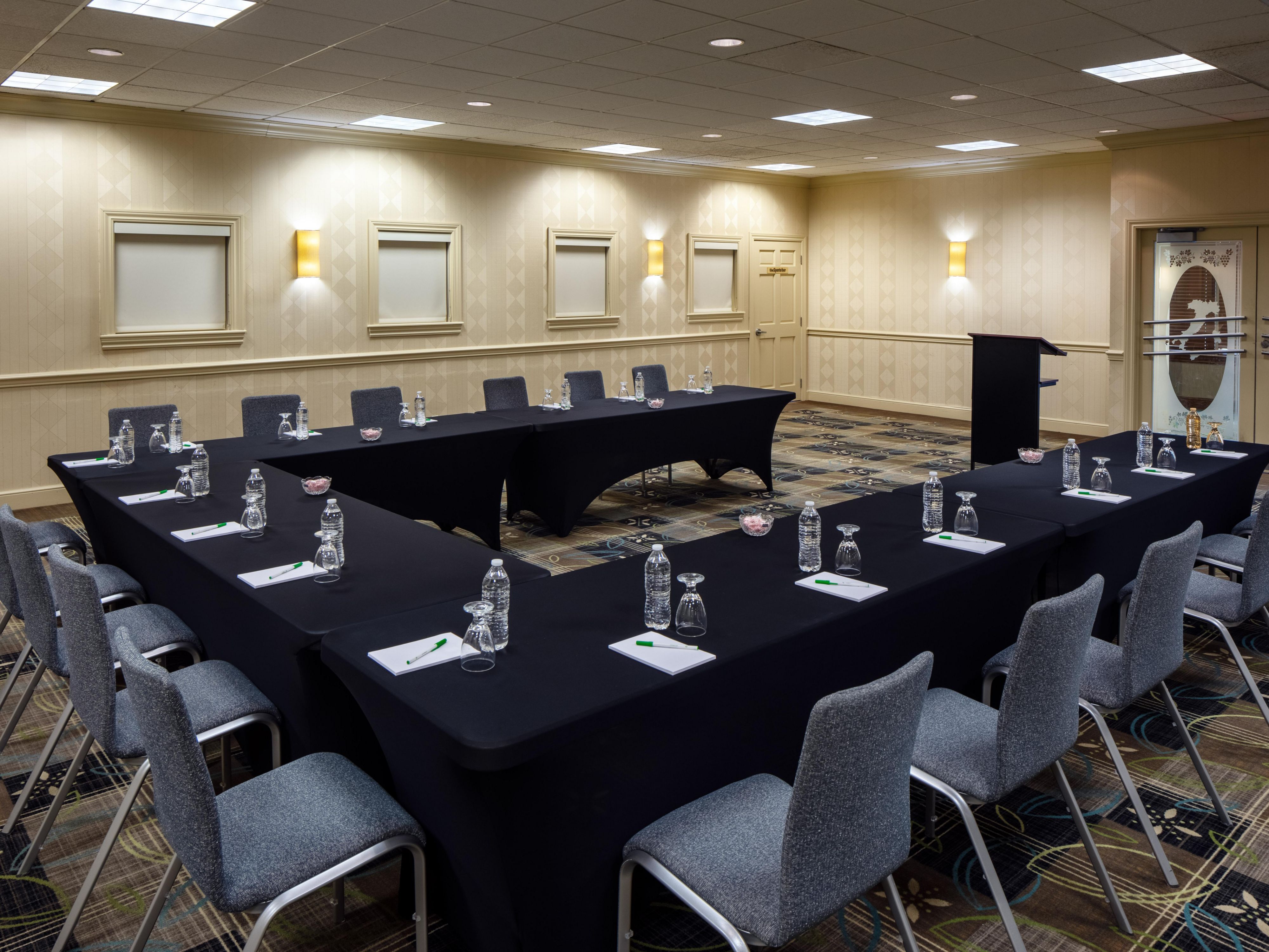 Undo's Catering at the Holiday Inn Weirton-Steubenville Area can assist you from start to finish at your next meeting, convention, reception and just about anything you can dream up. Click the link below to view our event space and menu options for your event.