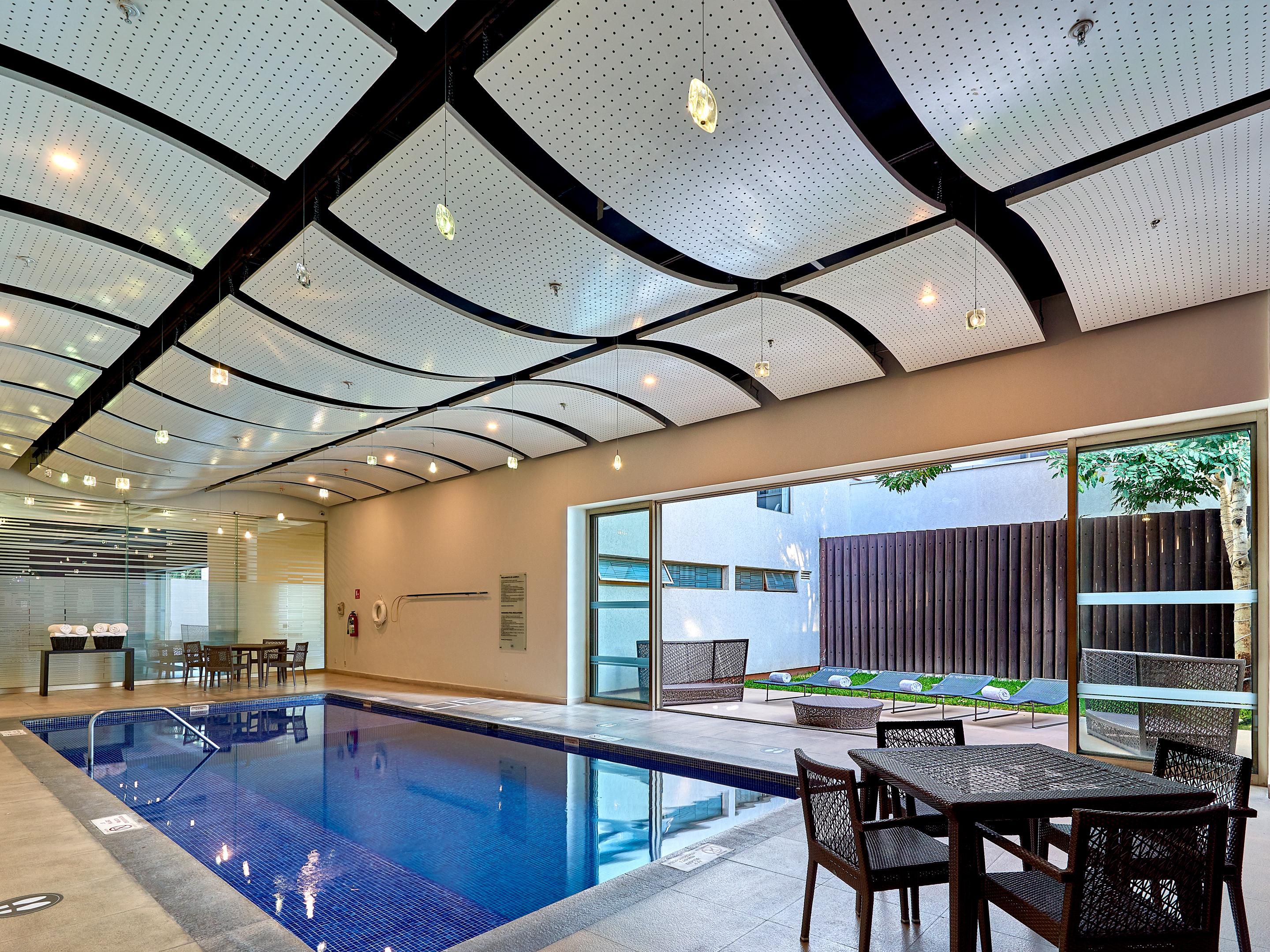 We have a heated and covered pool, where you can relax or spend family time, with the option of holding a pool party on special occasions. Open from 8 am to 9pm.