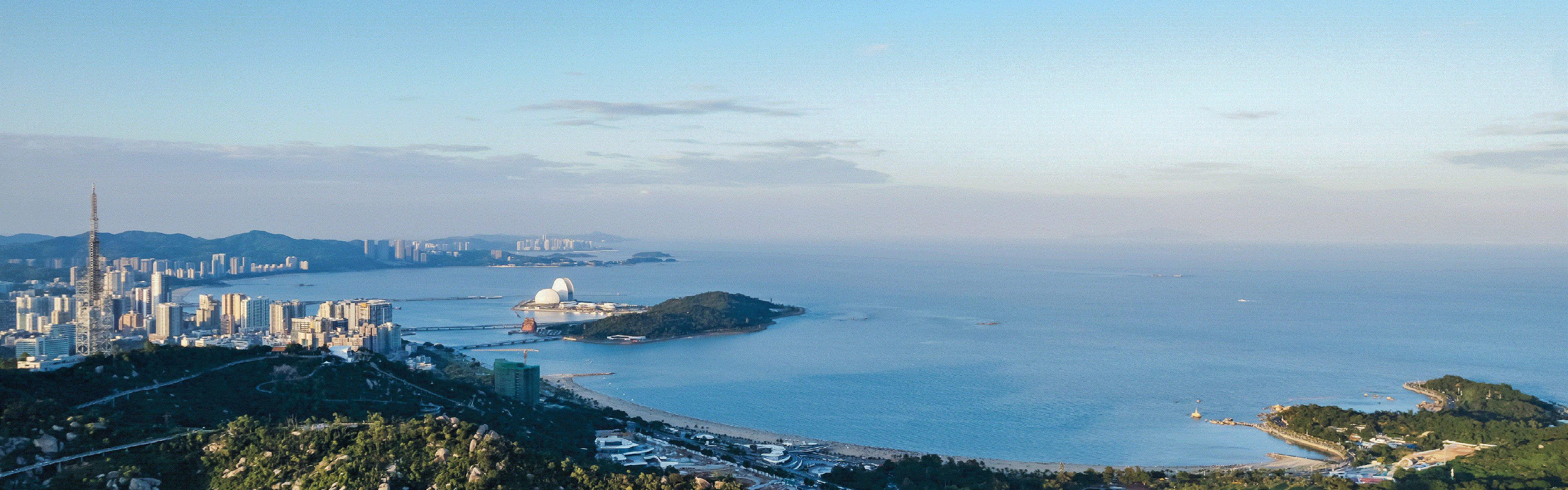 The surrounding landscape