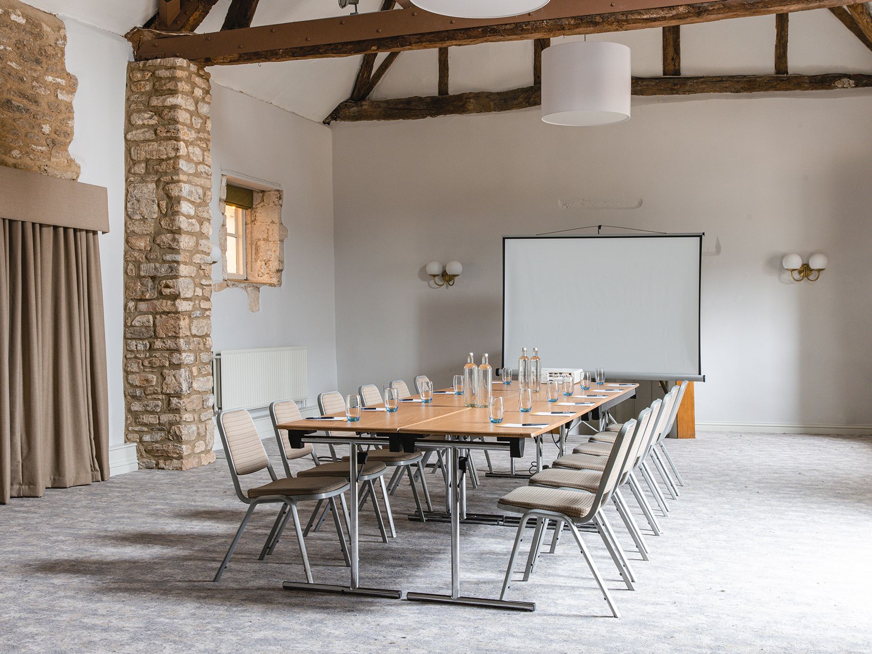Meeting room with plenty of natural light