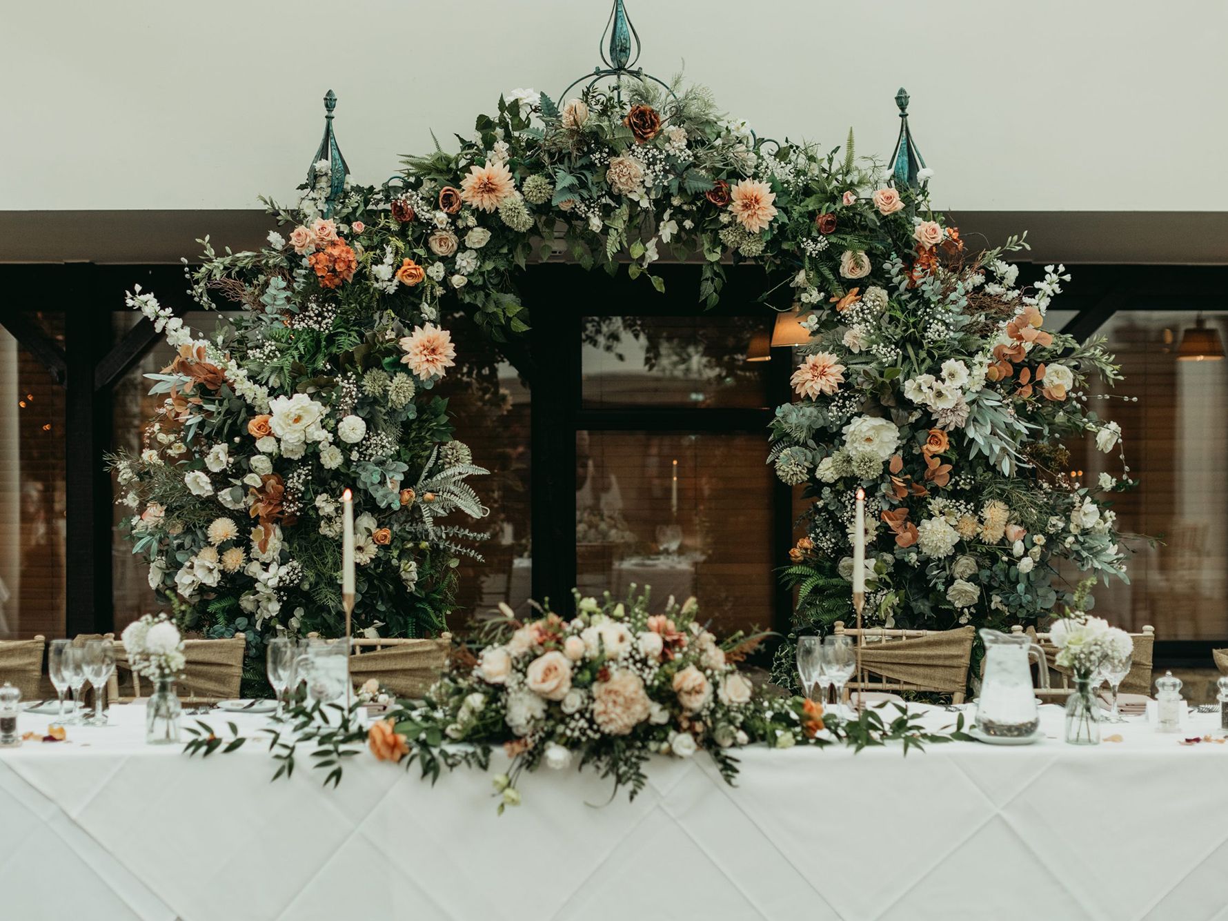 Large wedding decorations
