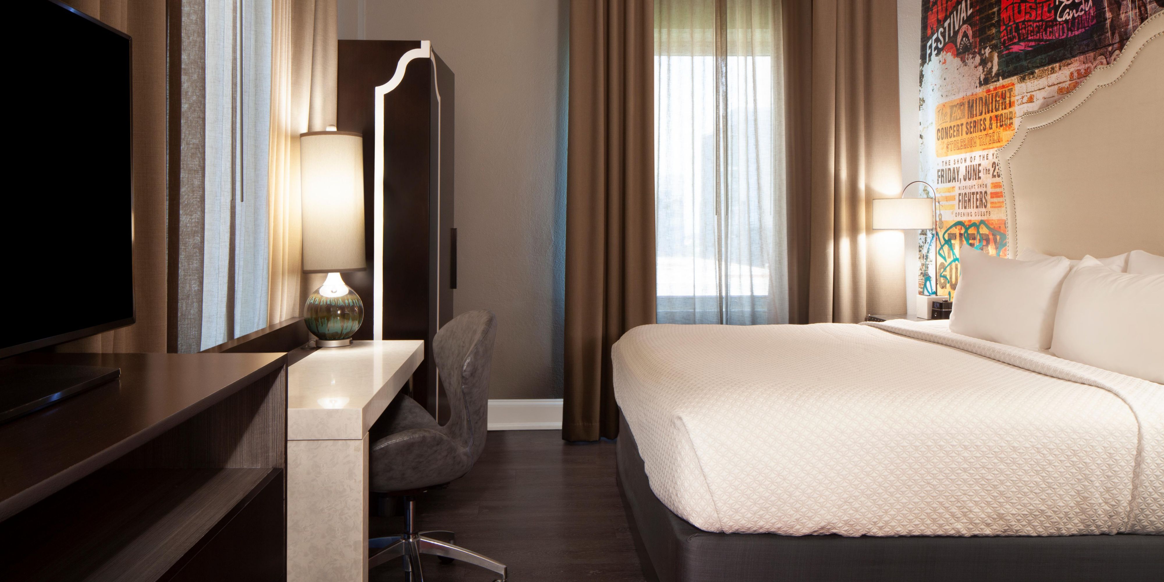 Try one of our Fox View Theatre rooms.