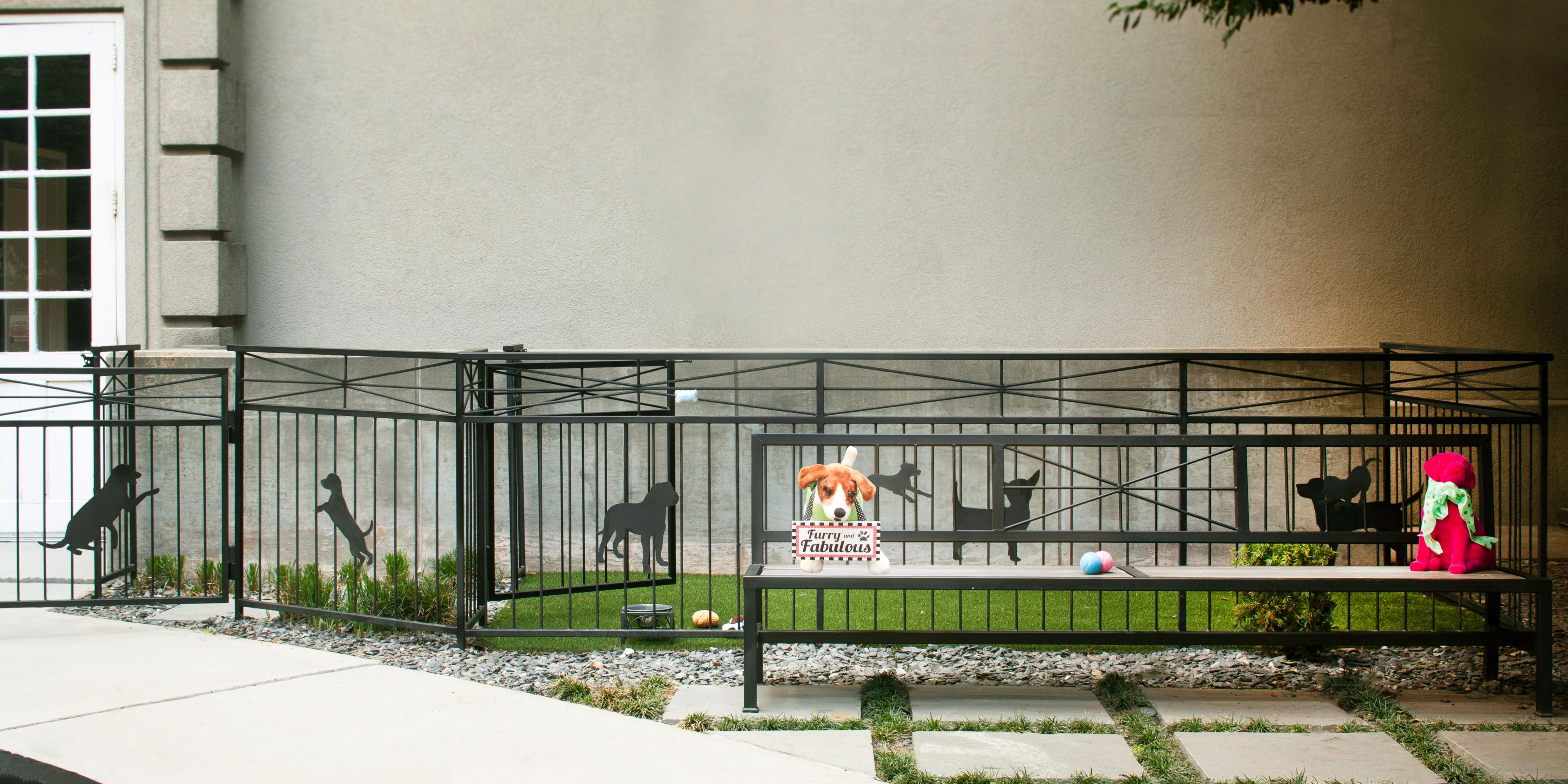 Enjoy our dog park at our Atlanta Pet Friendly hotel.