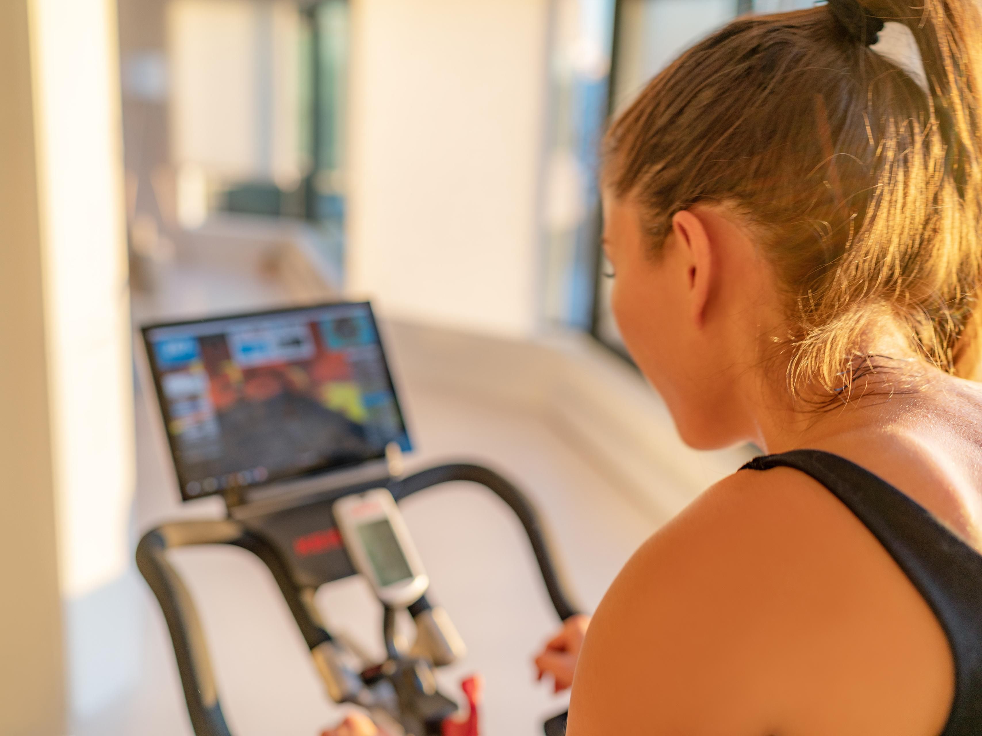 Take your fitness to the next level with our premium Peloton bike, available for all guests. Whether you're a cycling enthusiast or just starting, enjoy a personalized, immersive workout experience with live & on-demand classes led by expert instructors. Track your progress & enjoy the energy of a high-end studio right in our Fitness Center.