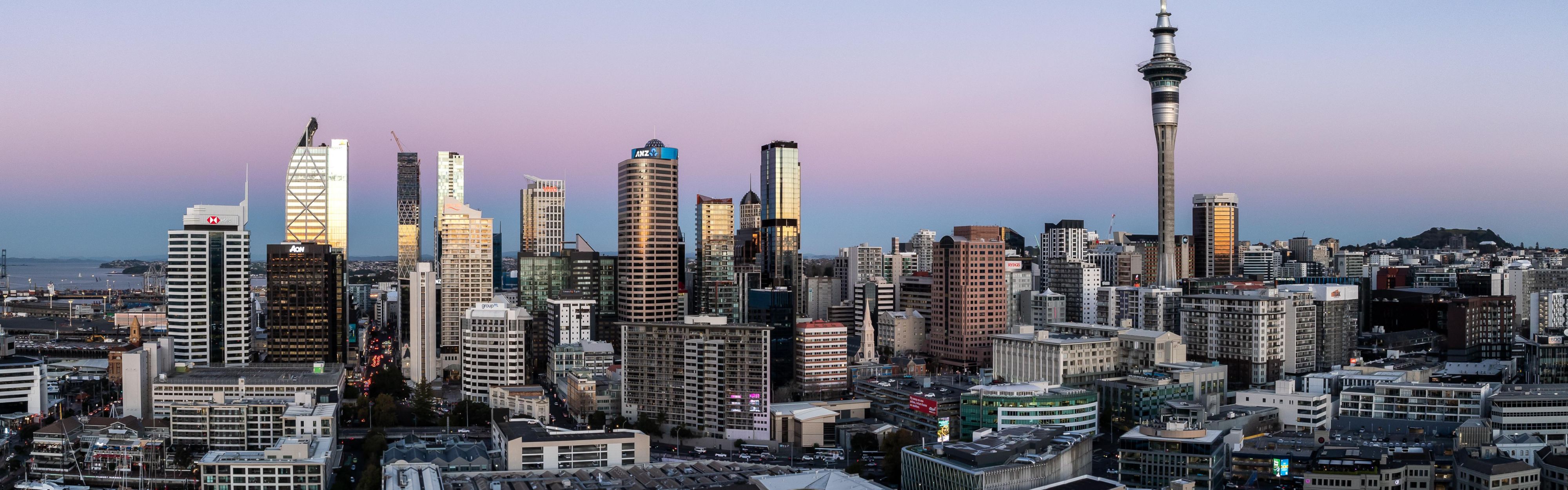 Auckland City Skyline 