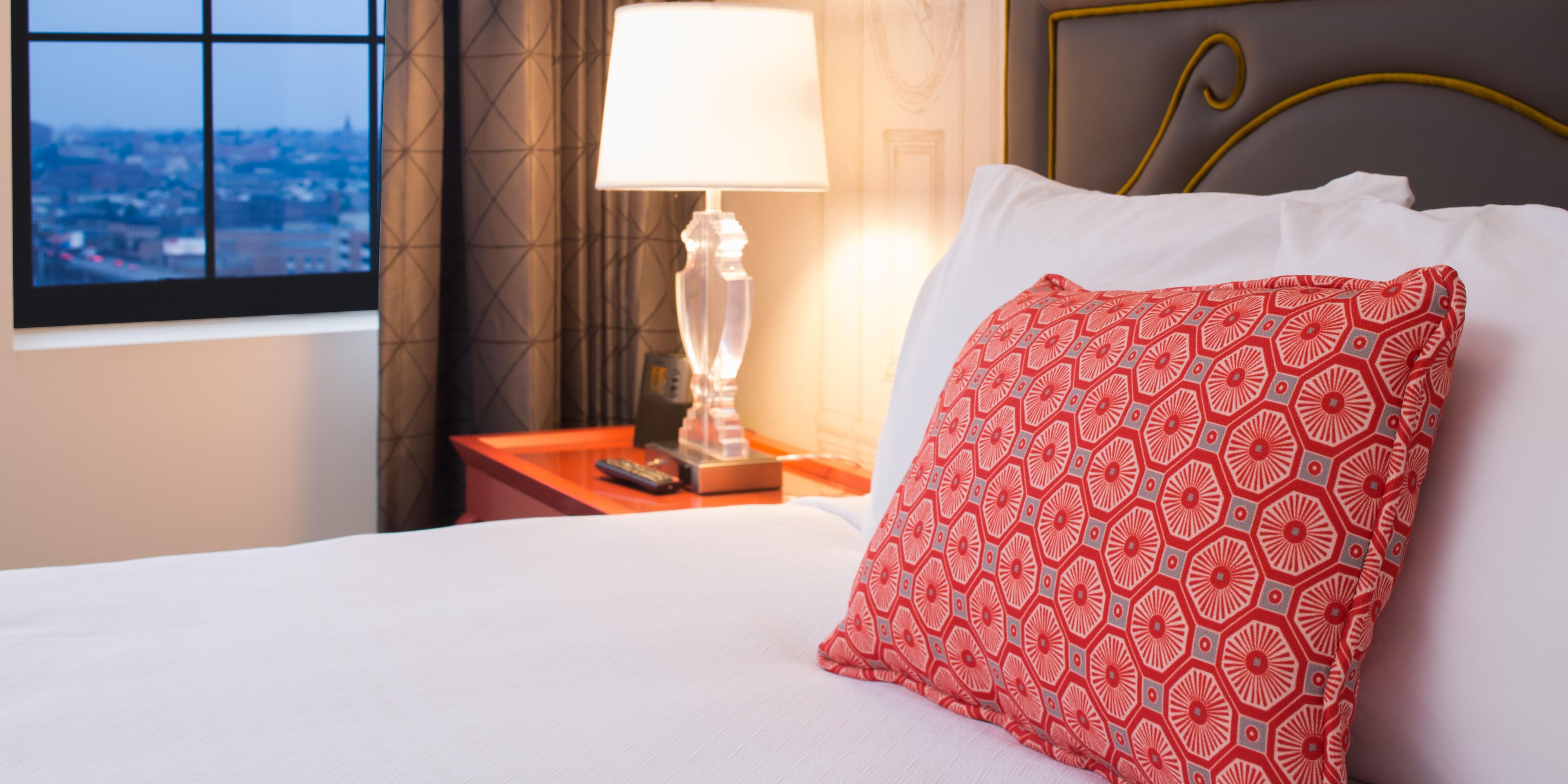 Attention to detail in our locally inspired guest rooms.
