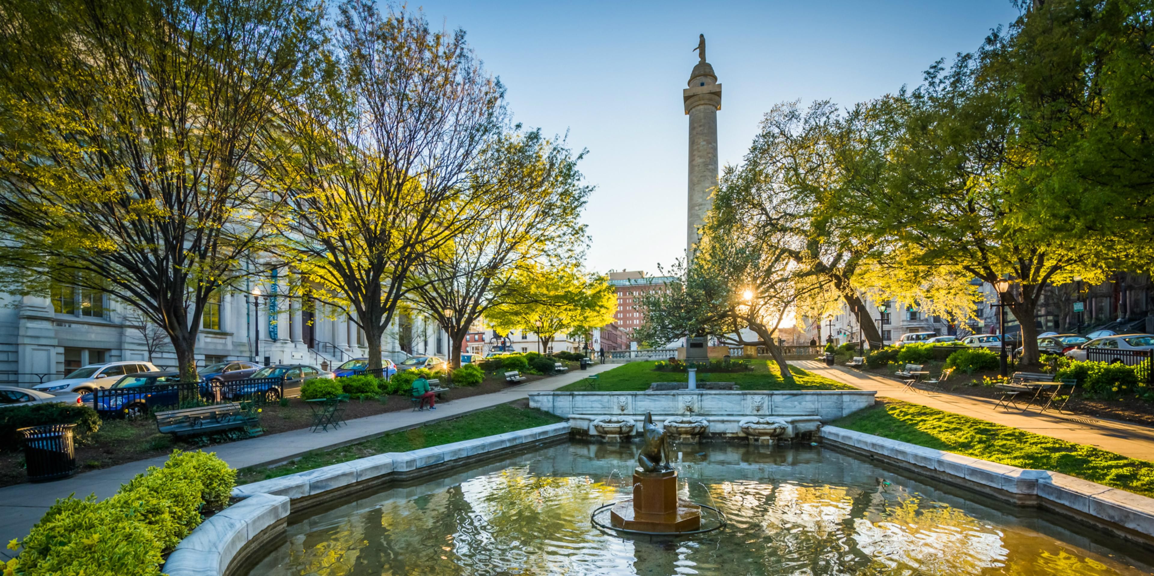 Washington Monument Baltimore Mt. Vernon Hotel Conservancy