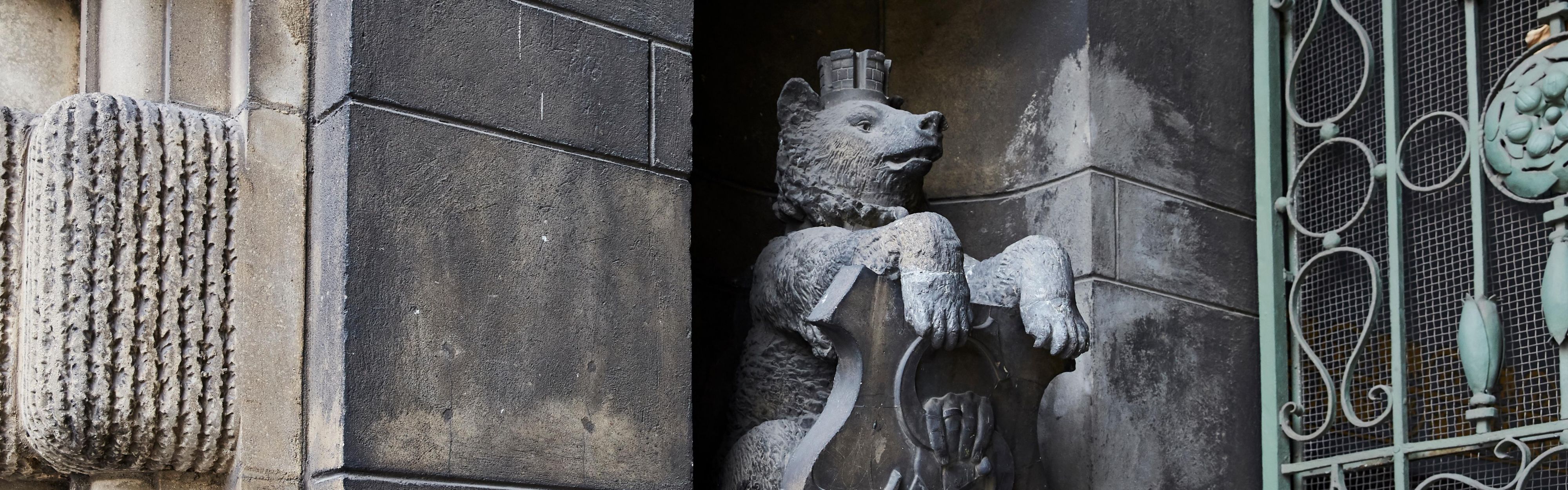 Various Bear statues are part of Berlin's cityscape.