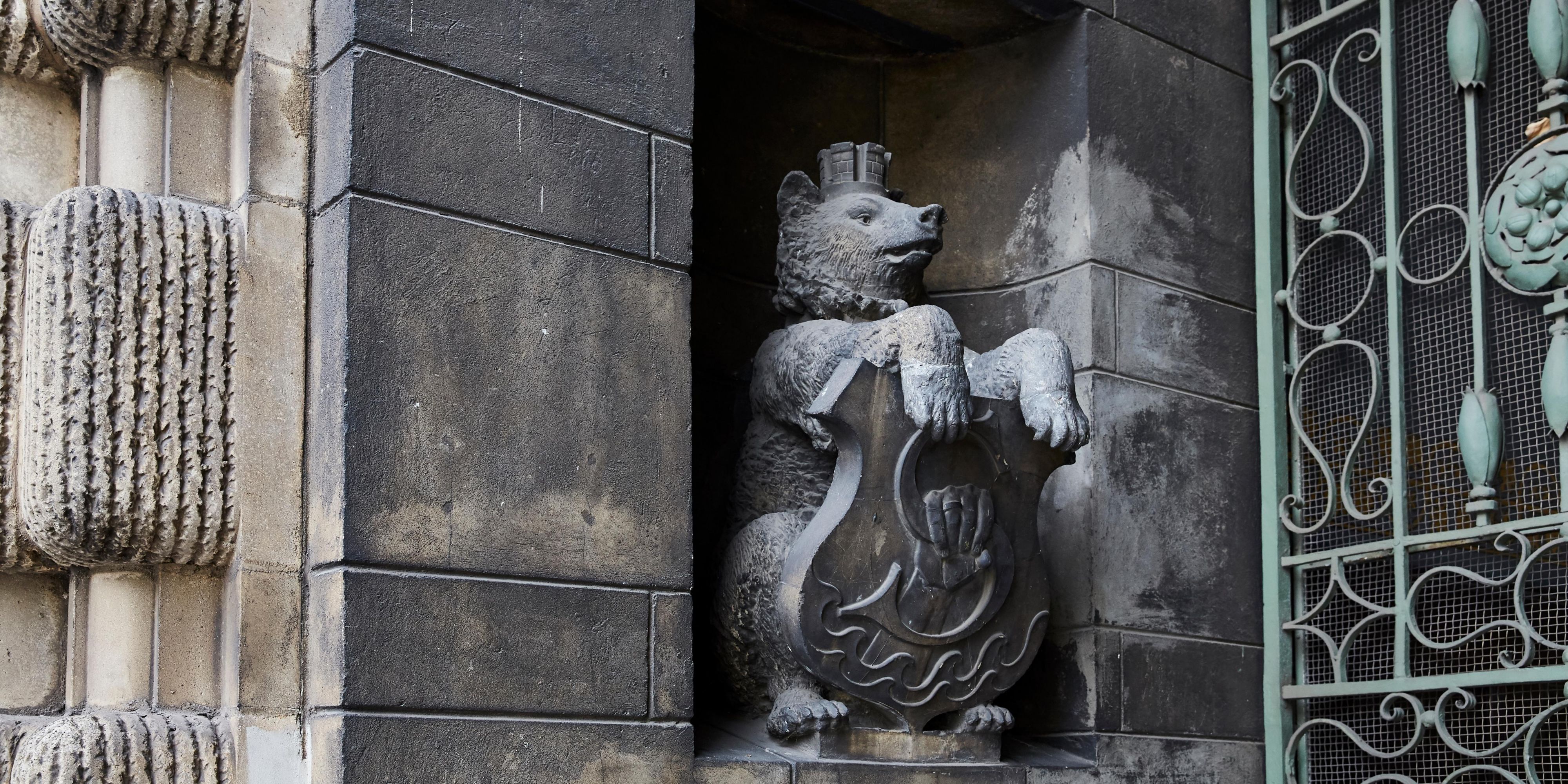 Various Bear statues are part of Berlin's cityscape.
