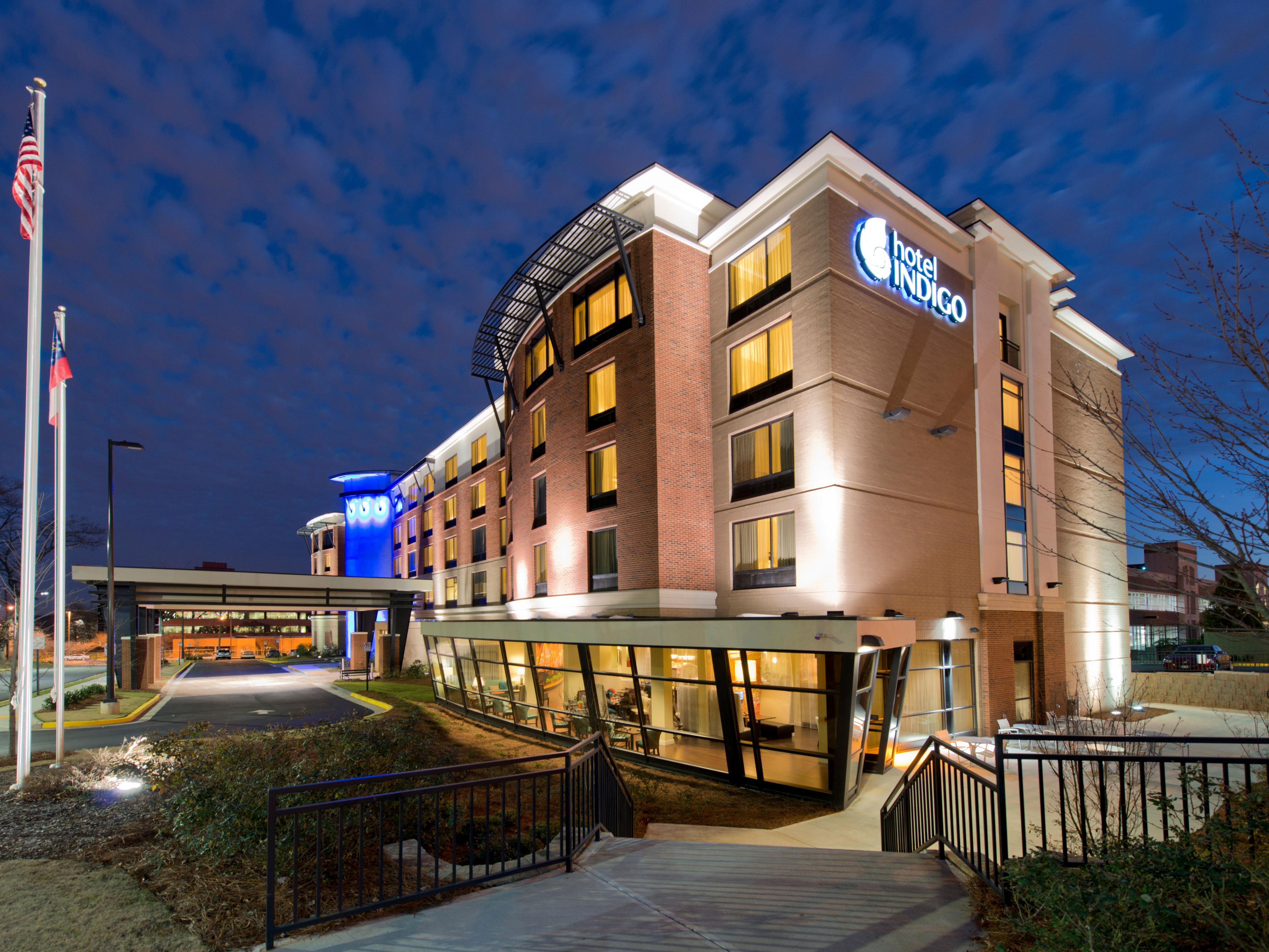 Explore the Atlanta area during your stay. Our hotel is conveniently located just one block from the MARTA train station which makes it easy to get where you need to go.