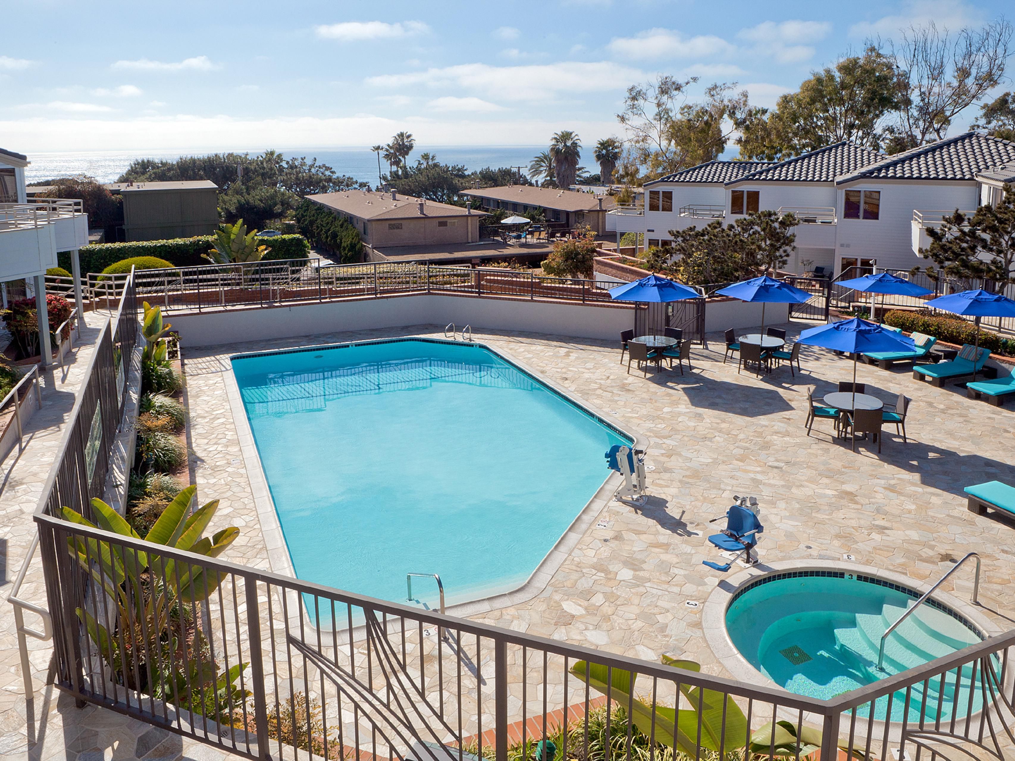 Enjoy thoughtful amenities that make every stay comfortable and convenient. Take advantage of on-site EV chargers, complimentary parking, a 24-hour business center, and a pet-friendly policy. Relax by the outdoor pool, dine at the on-site restaurant, and embrace coastal California living.