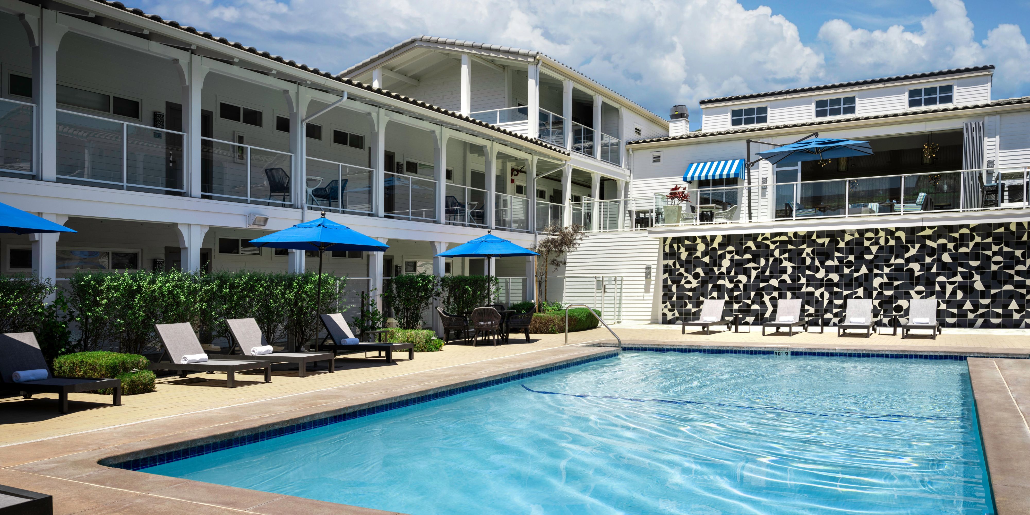 our swimming pool is a perfect retreat for health and wellness