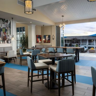 Newly renovated restaurant and bar with an outdoor terrace