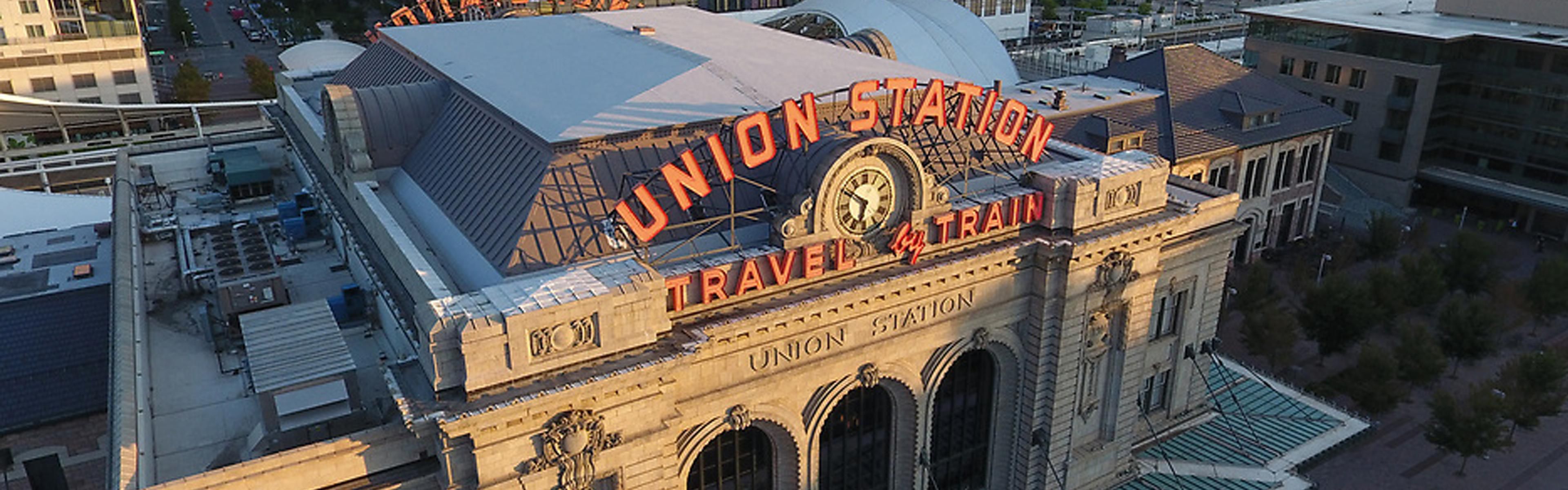 Denver Union Station is just a quick walk from Hotel