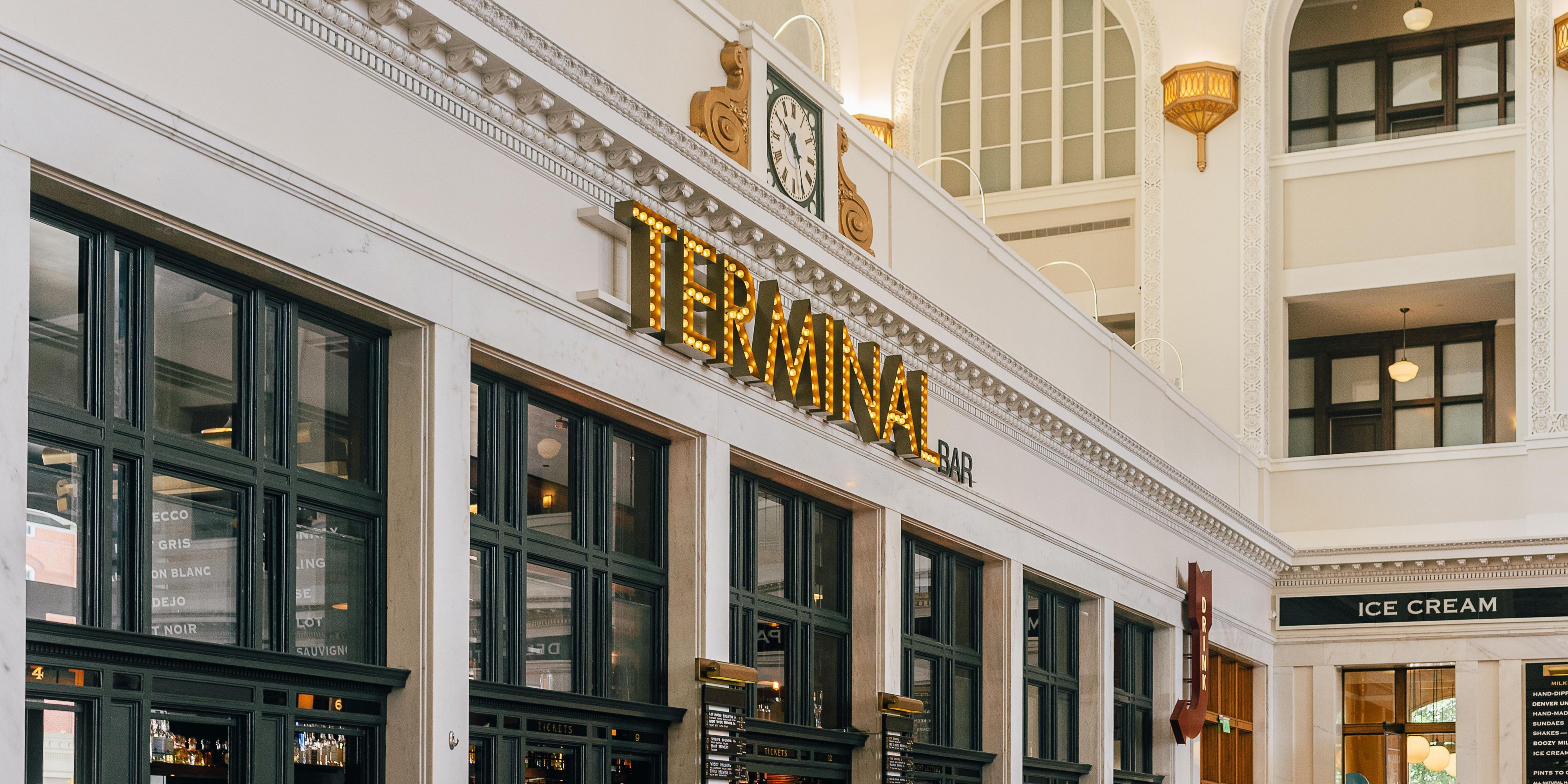 Terminal Bar located in Denver Union Station