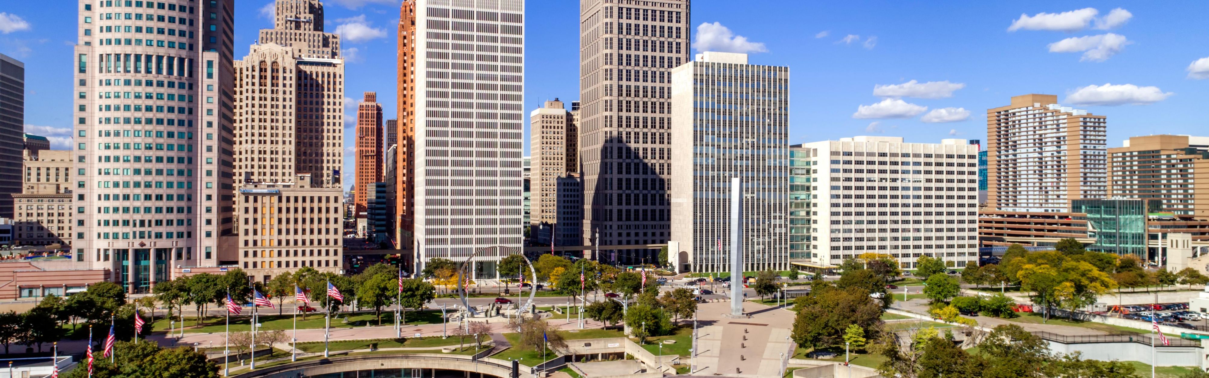 Best hotel to stay near Detroit.