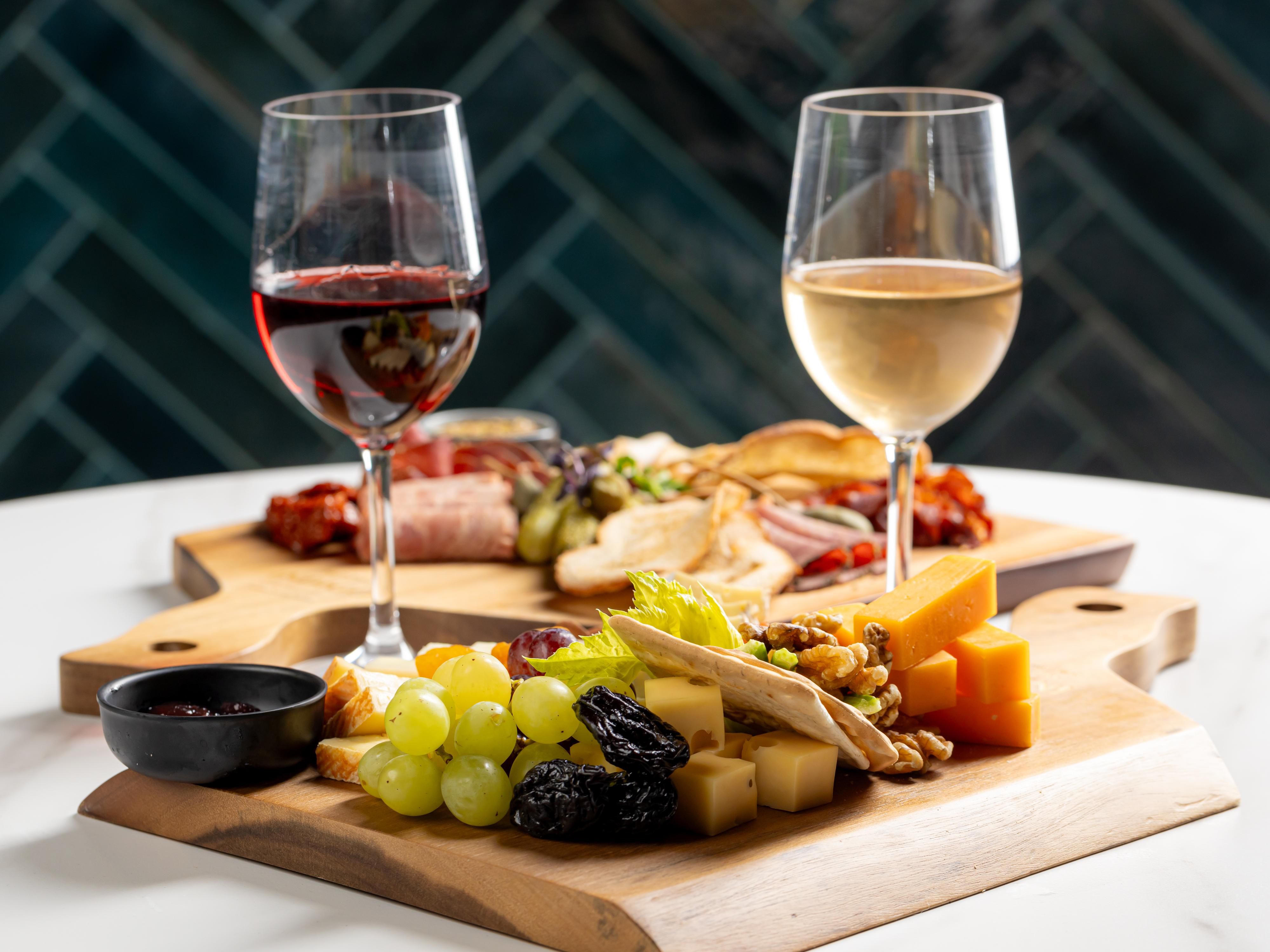 At Orange Feels Bar & Shisha Lounge

Join us for Cheese & Grape Night at Orange Feels, daily from 05:00PM till late 

Cheese Board (International Cheese Selection) - AED 110
Charcuterie (International Cheese Selection & Cold Cuts) - AED 160

Choose from one of our add-ons:
Add AED 35 for a glass of wine or AED 150 for a full bottle of wine.