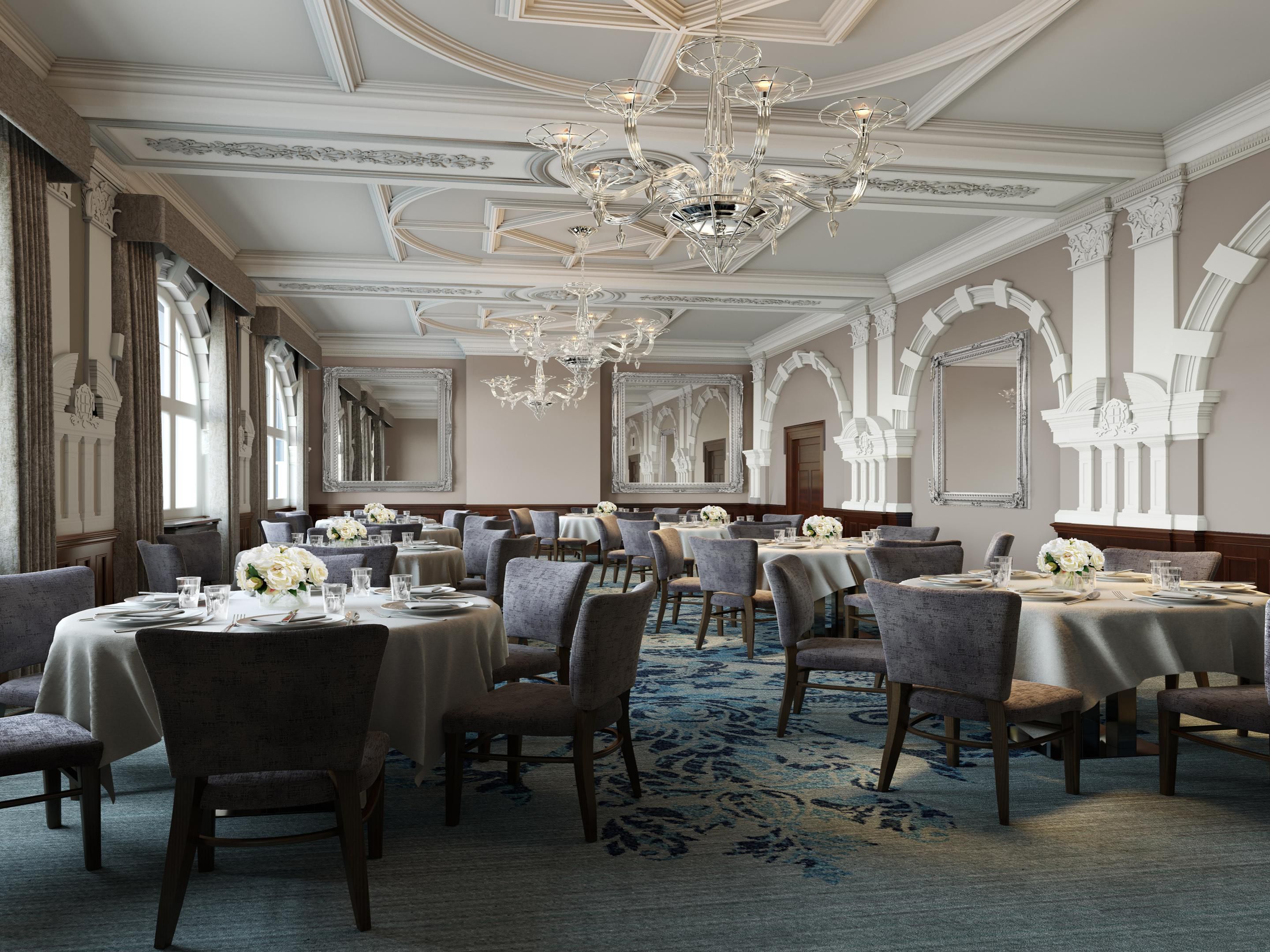 Plan a team meeting or celebration with Hotel Indigo Durham. Our versatile Council Room is equipped with Wi-Fi, AV facilities and delicious catering options. Providing a stylish setting in our historic building. Perfect for both corporate and social events. Get in touch today and explore all we have to offer.