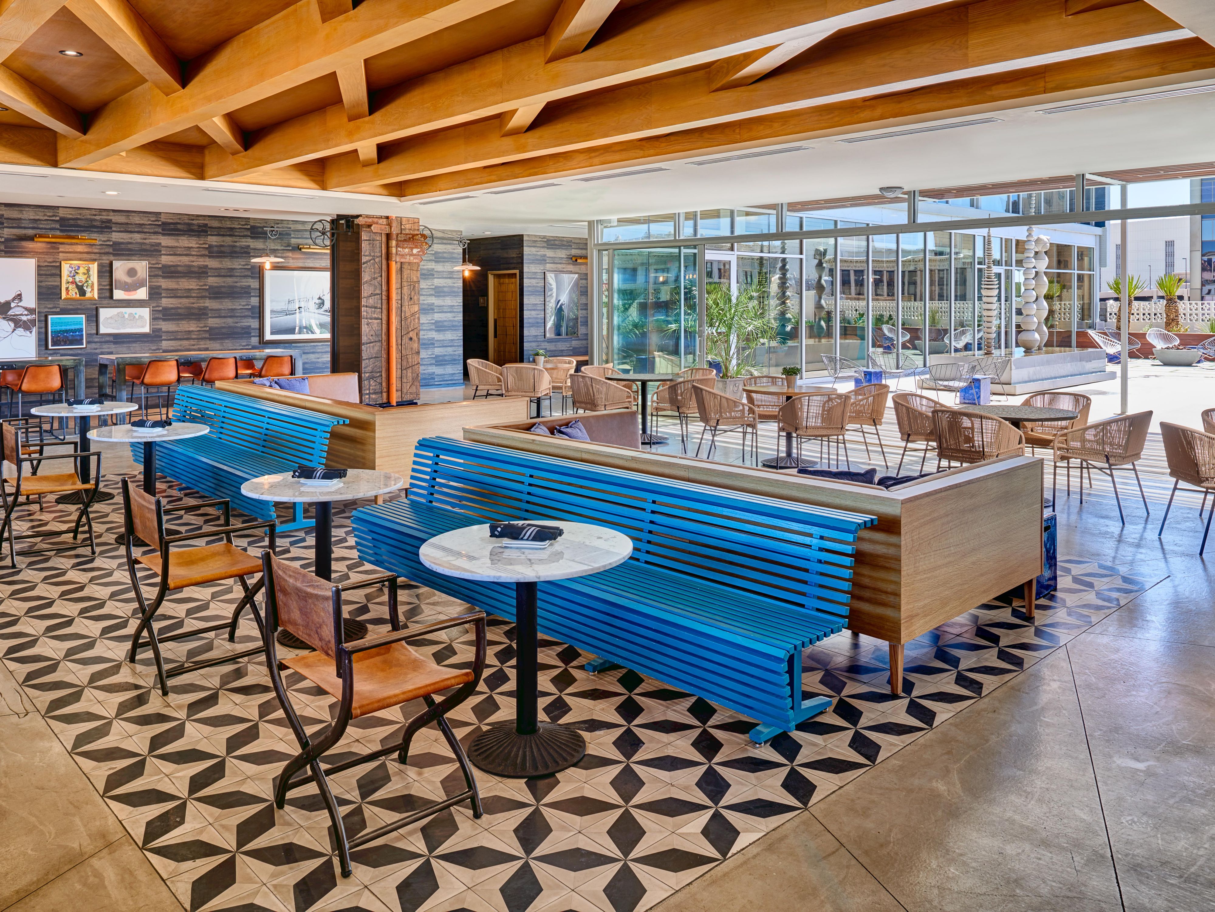 Our expert bartenders will release signature drinks inspired by El Paso history, events, art and culture. Visit us on the fifth floor at Circa 1963 to have our master mixologists and be part of THE FIFTH STORY BY HOTEL INDIGO EL PASO.  Mamacitas Restaurant serving up local El Paso culinary favorites.  Come and taste the experience!