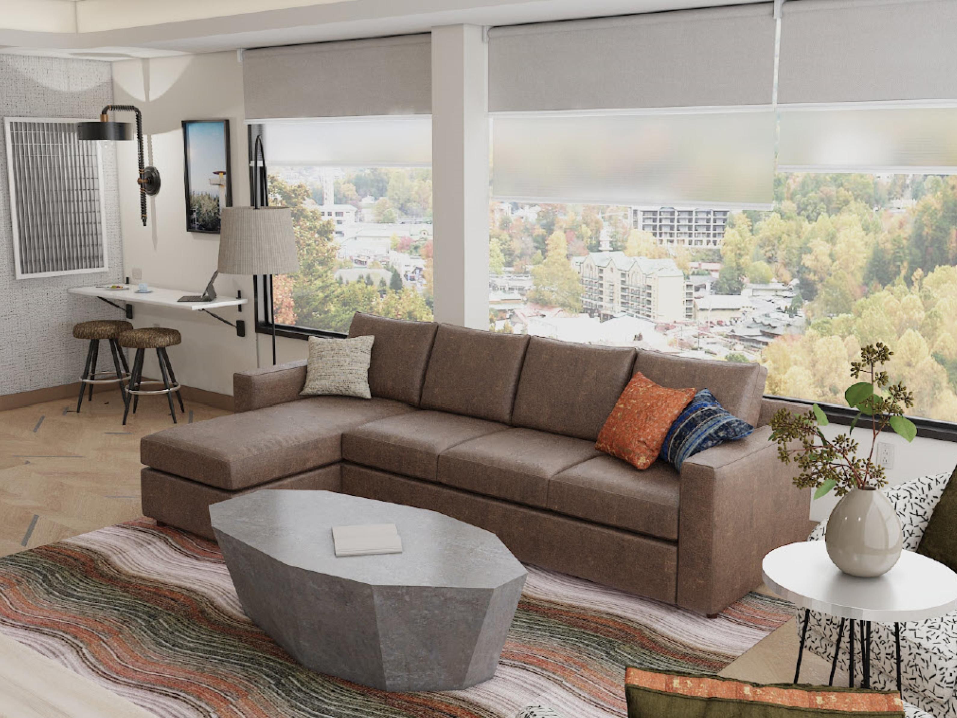 Upgrade your Smoky Mountain escape with our Premium Suites. These spacious, elevated suites are designed for relaxation and convenience. Each retreat includes thoughtful touches like a mini-fridge and microwave, ensuring your getaway is comfortable and truly unforgettable.