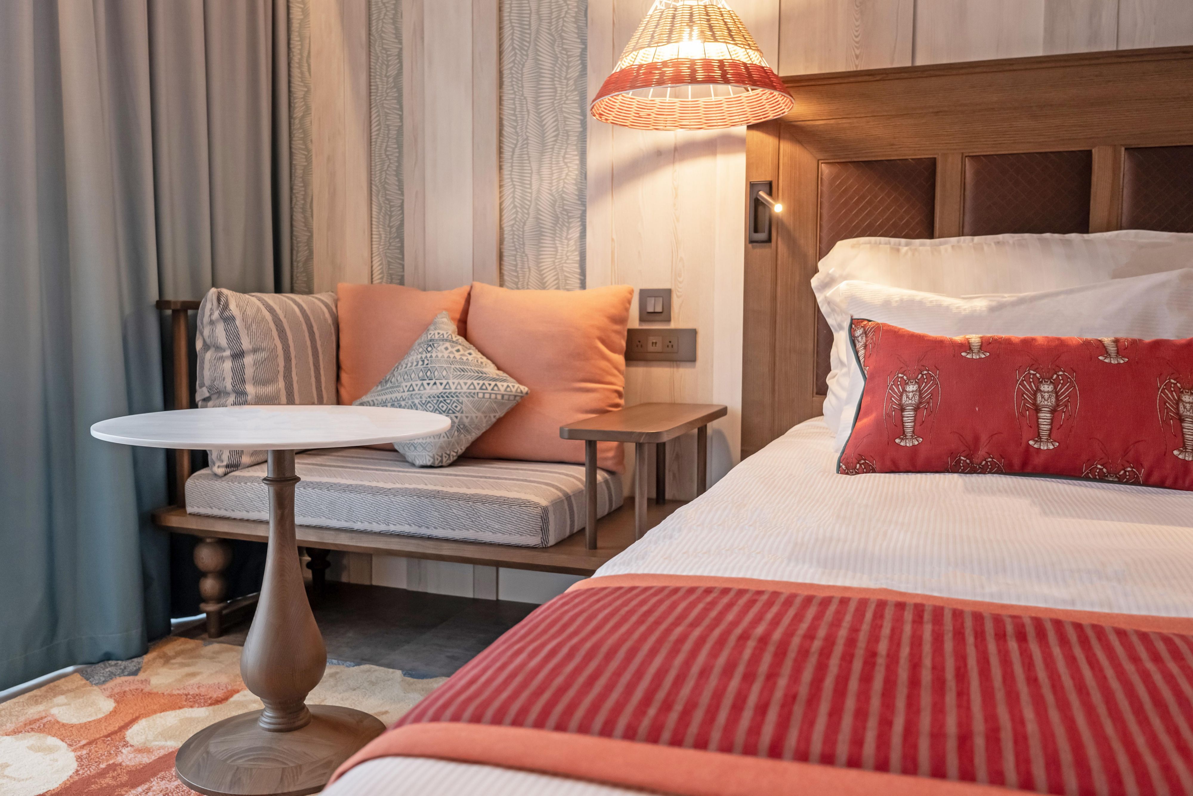 Guest Room at Hotel Indigo Turks & Caicos Grace Bay.