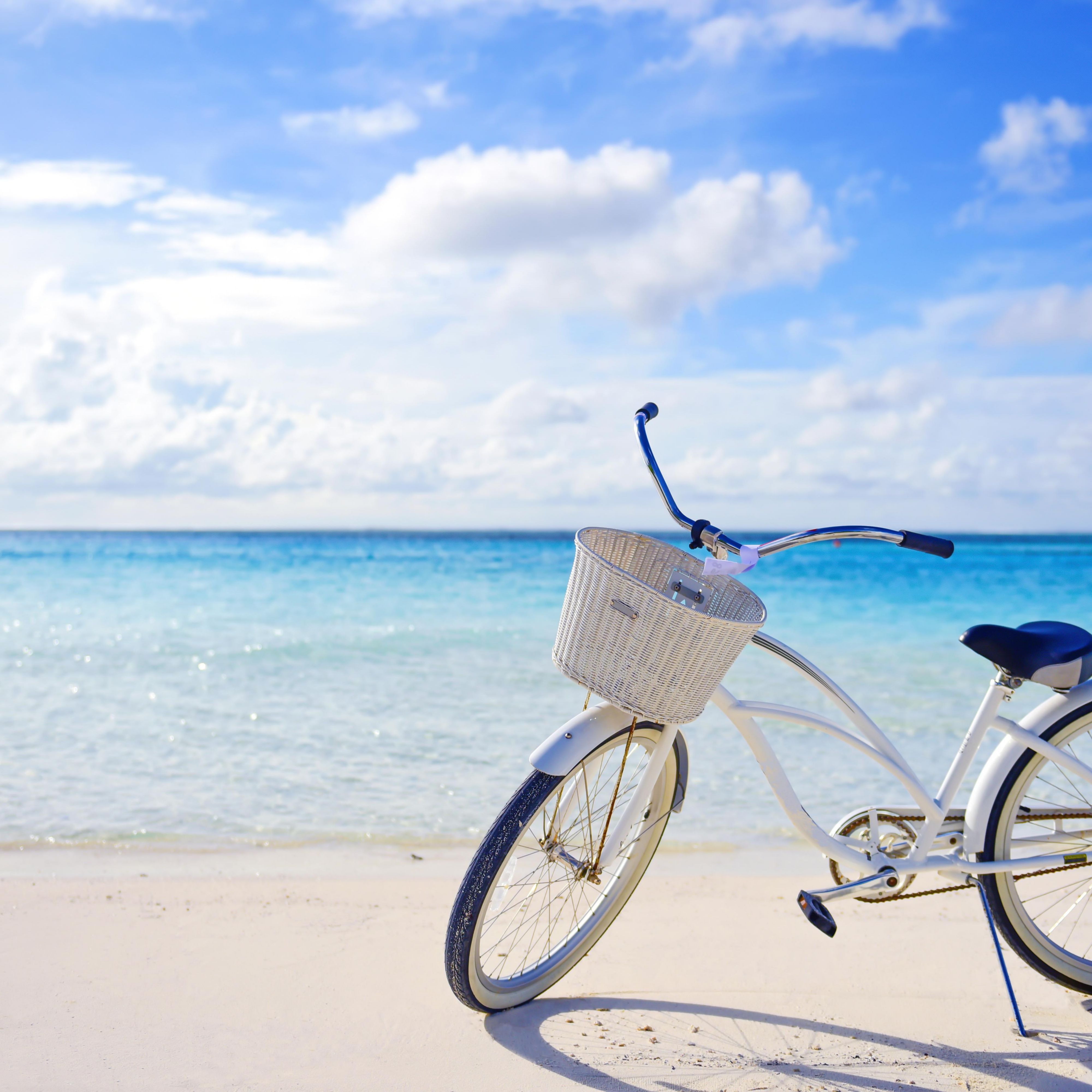Bike on the beach