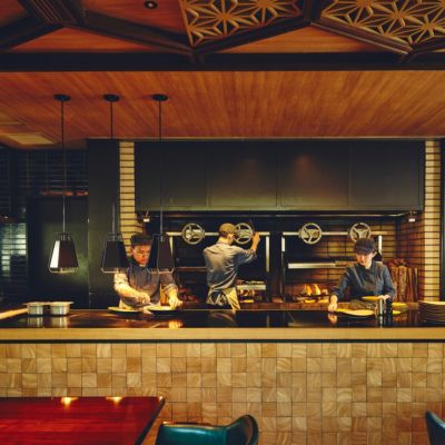 Live kitchen (Wood grill)