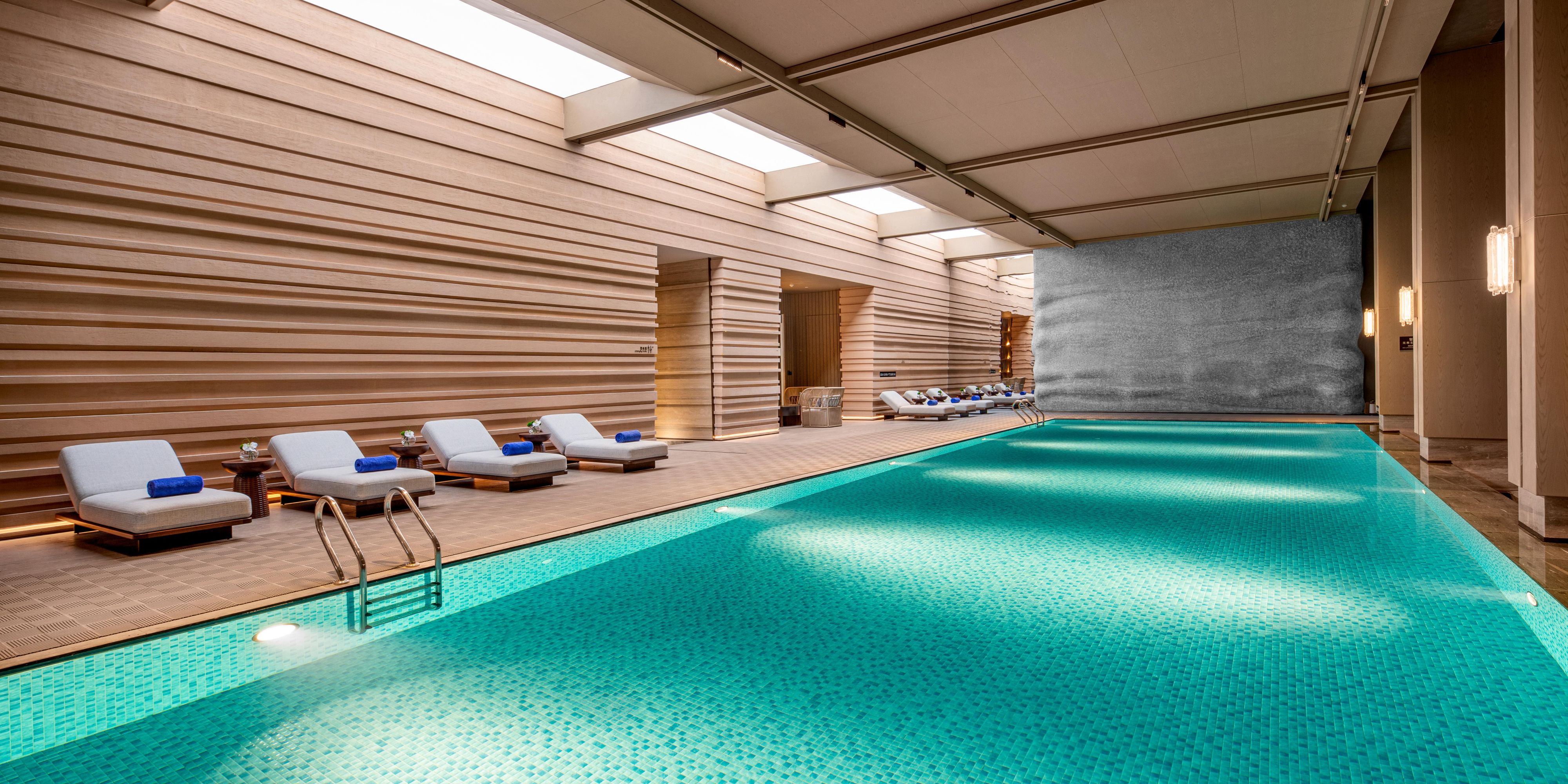 Indoor Temperature-controlled Infinity Pool with Scenic Views