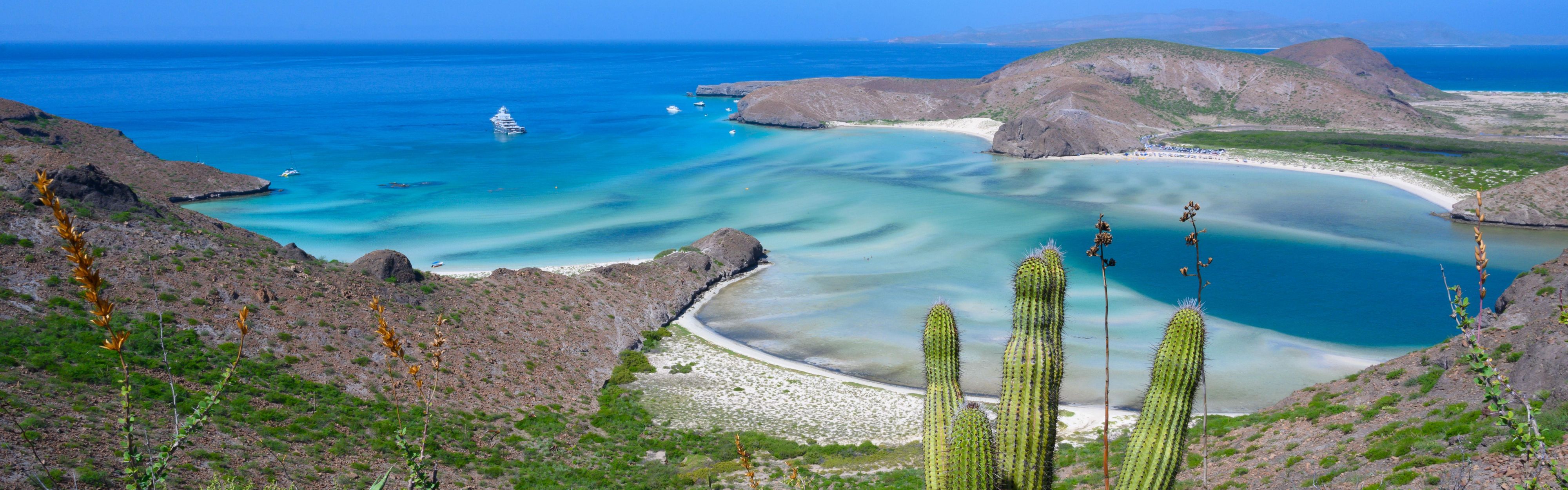 Enjoy the pristine beauty of Playa Balandra.