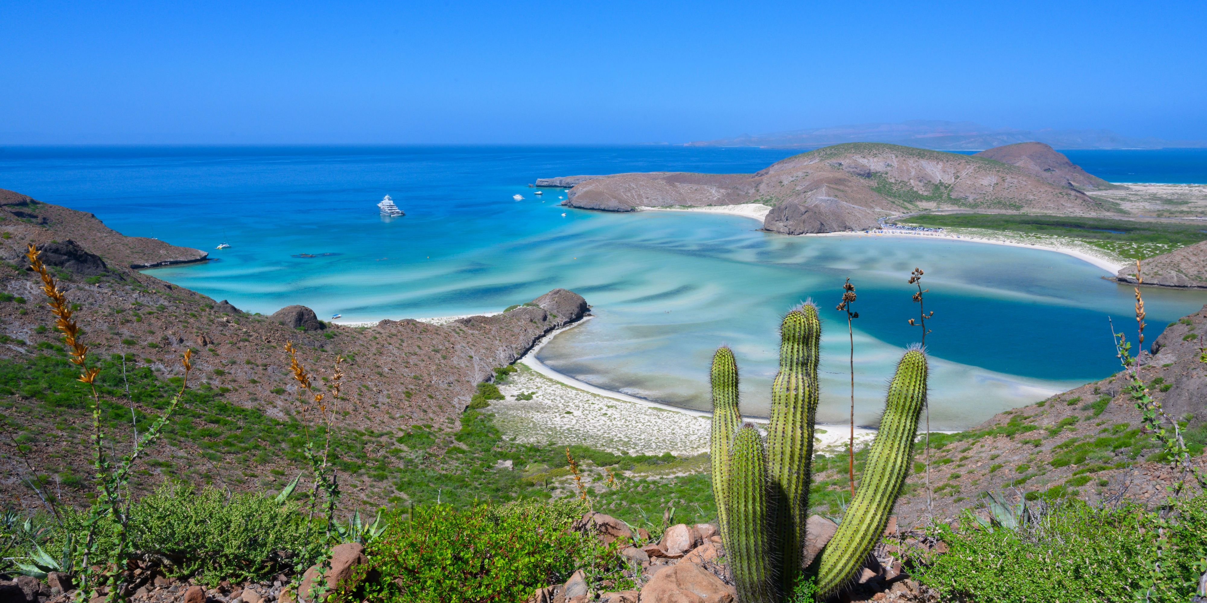 Enjoy the pristine beauty of Playa Balandra.