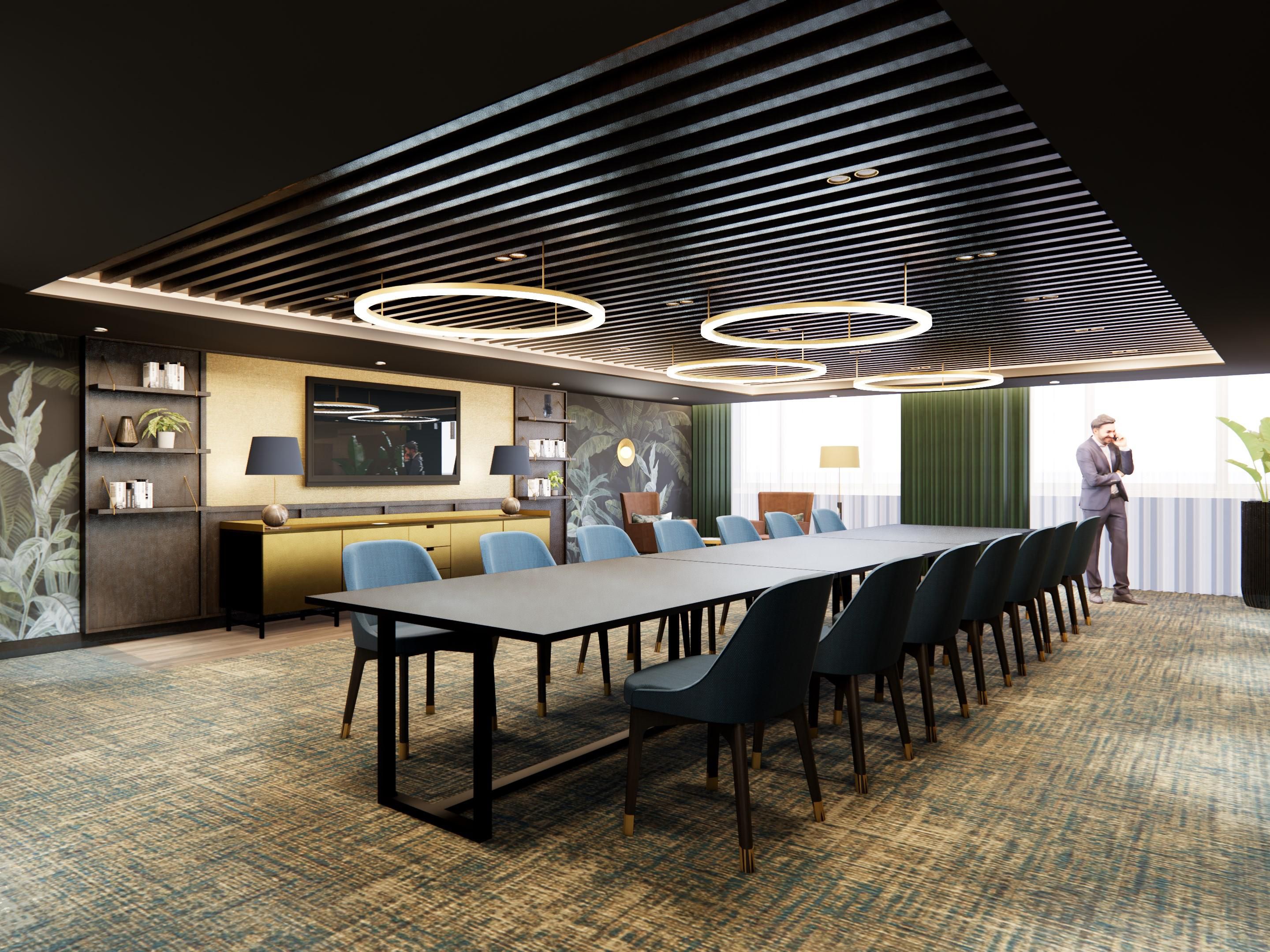 Hotel Indigo Leeds offers two modern meeting rooms, ideal for conferences, workshops, or working lunches. With space for up to 50 guests, excellent food, and a creative atmosphere, it’s the perfect venue for inspiring events. Located just minutes from the city centre, it's a hub for innovation and collaboration.