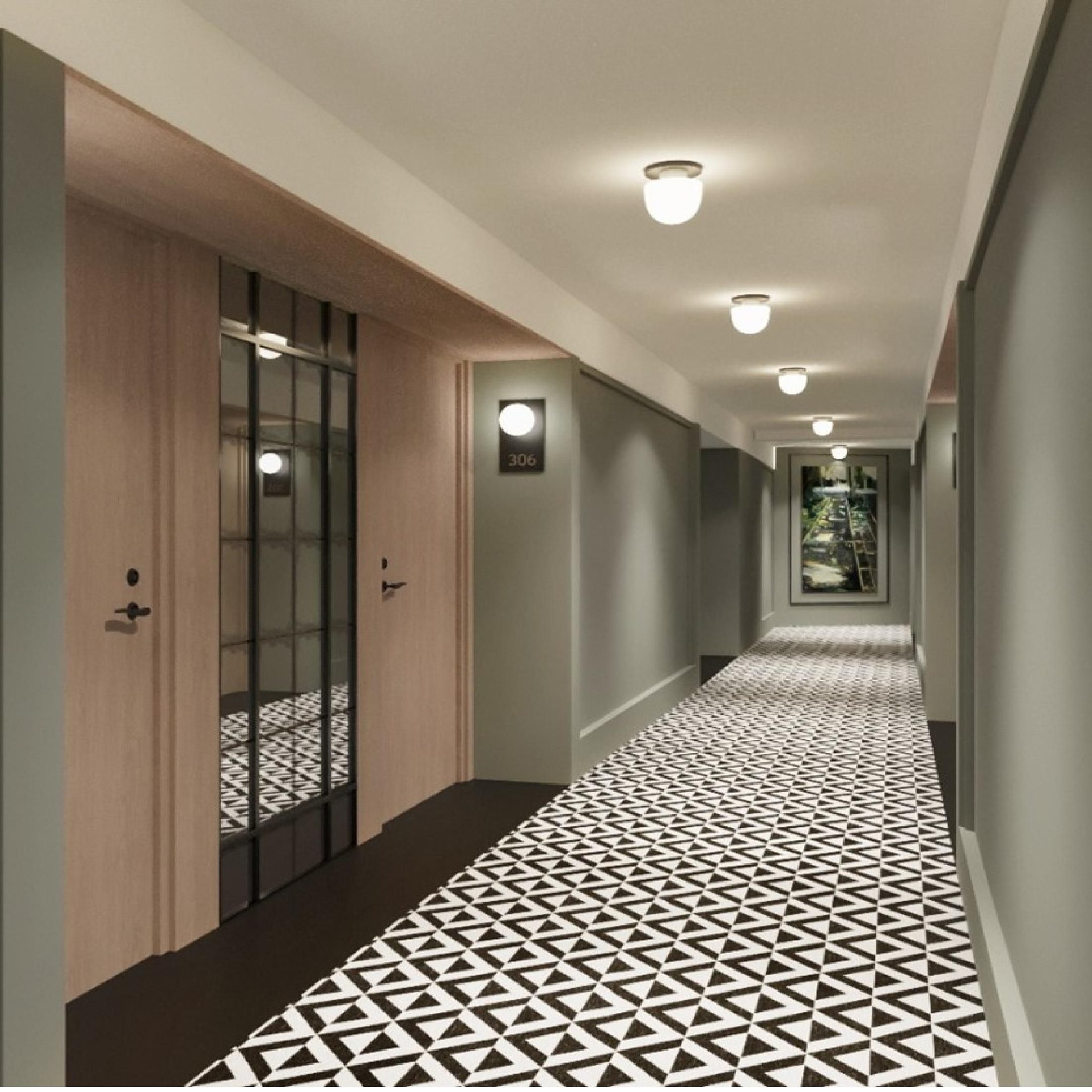 Hotel Indigo sketch exterior