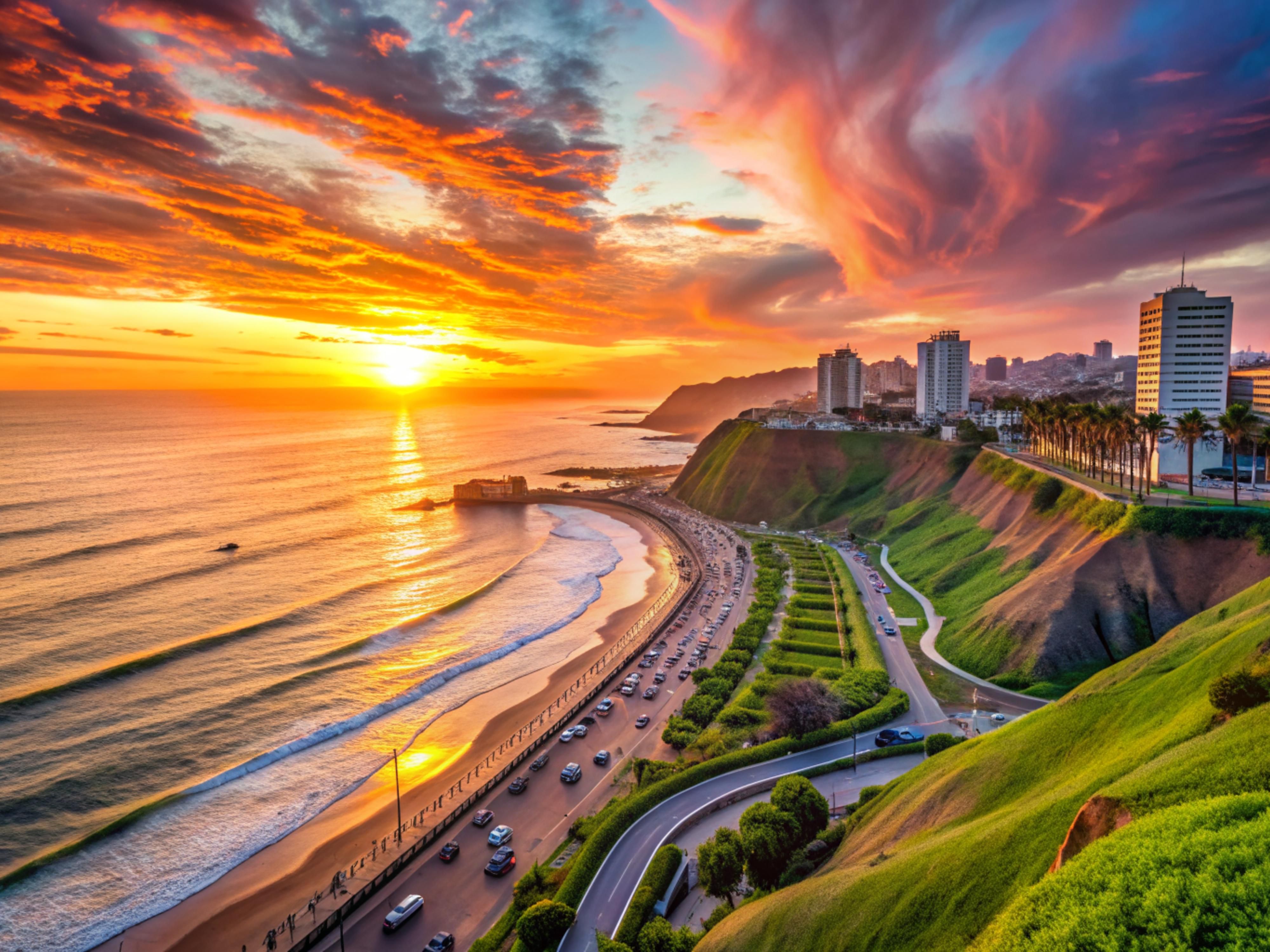 Enjoy breathtaking Pacific panoramas from our Miraflores boutique hotel, perched above the iconic Costa Verde cliffs. Whether from the rooftop pool, dining spaces, or scenic promenades, soak in unforgettable sunsets, endless ocean horizons, and the soothing rhythm of the waves.