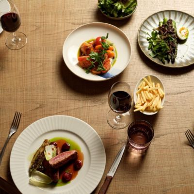 Blue Eye Cod, Sauce Bercy, Charred Baby Cos, Portarlington Mussels