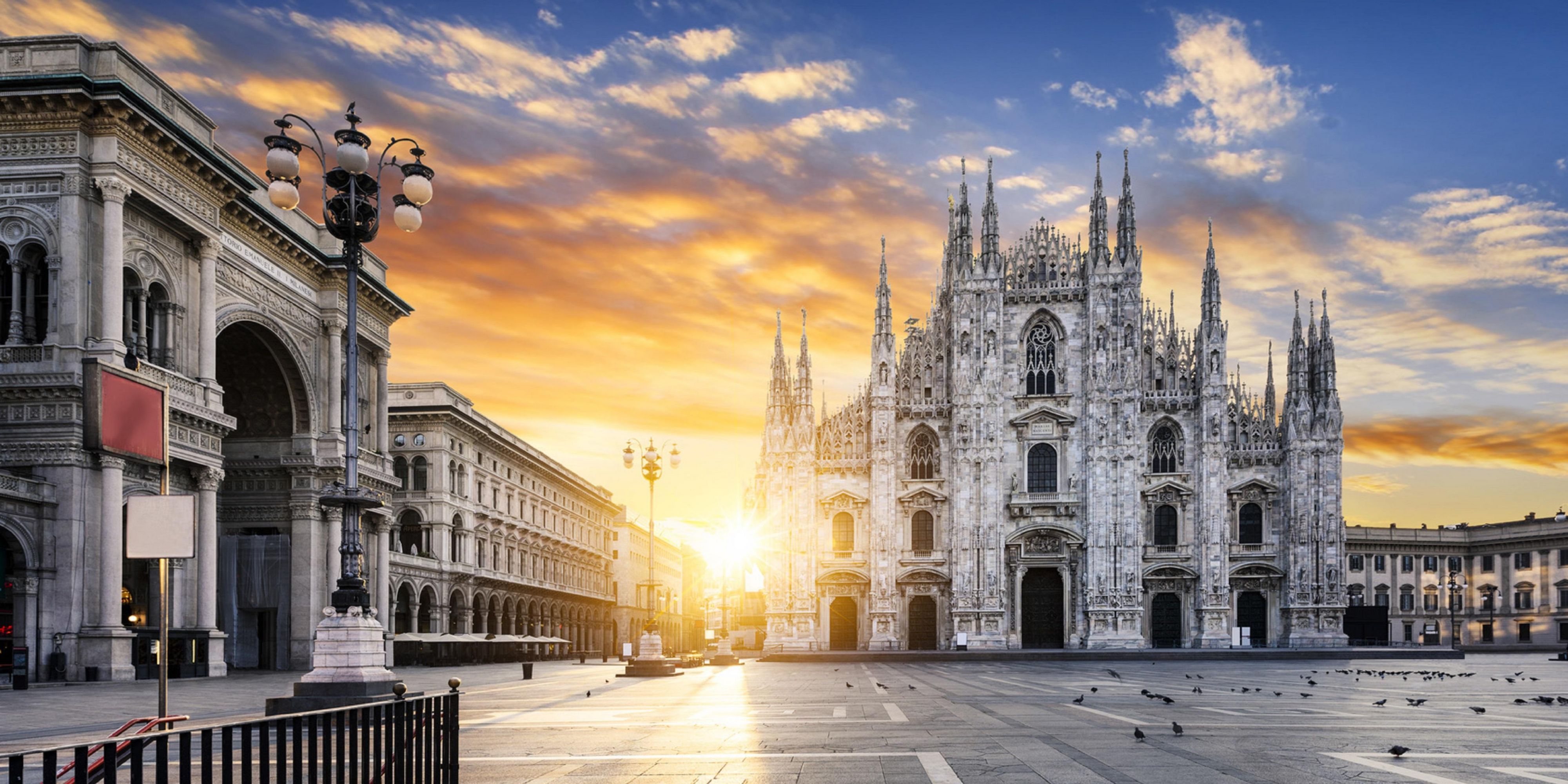 Duomo church and its square, just 14 minutes walking distance