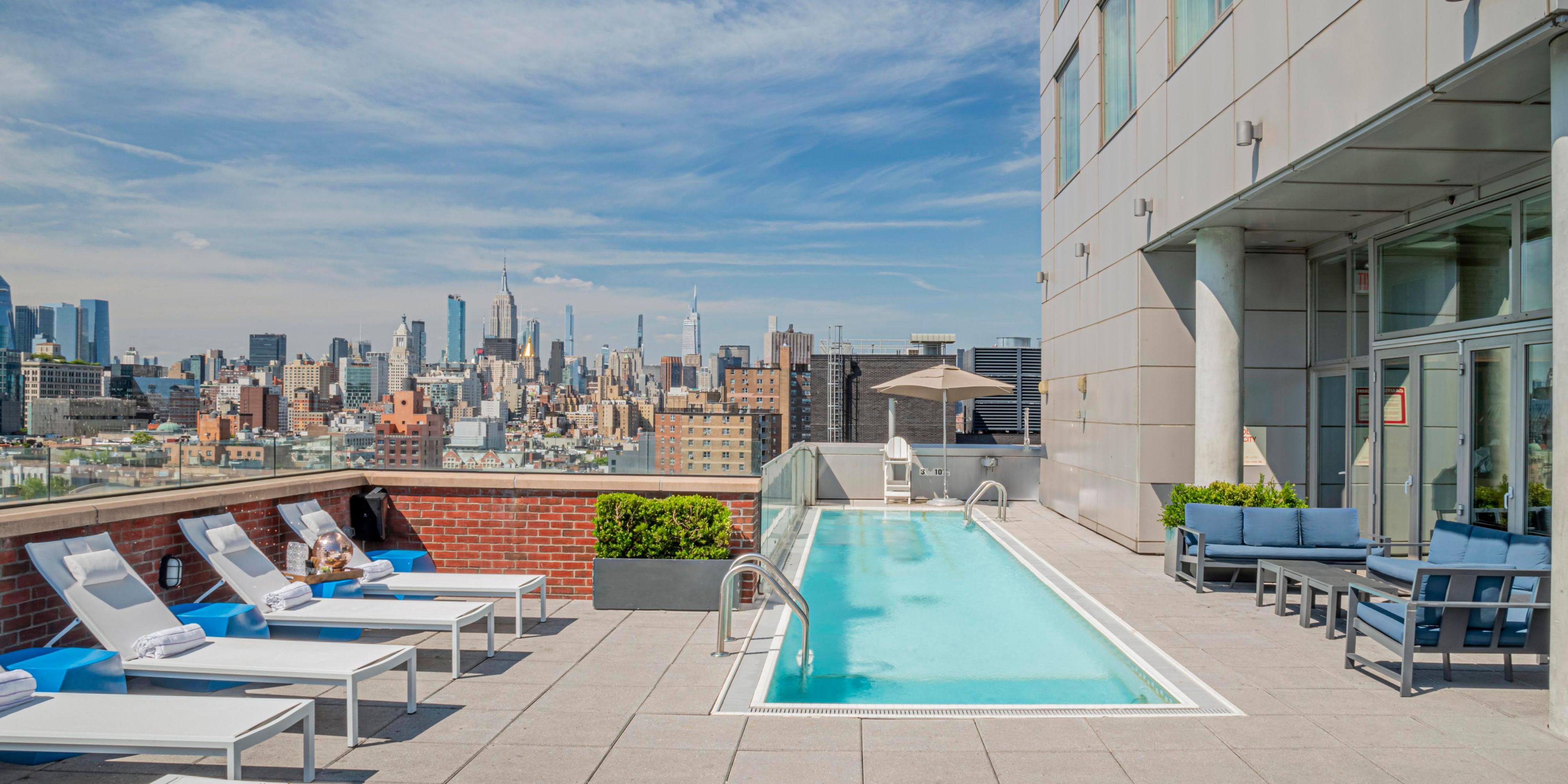 Soak up the sun at Mr. Purple Rooftop Pool.