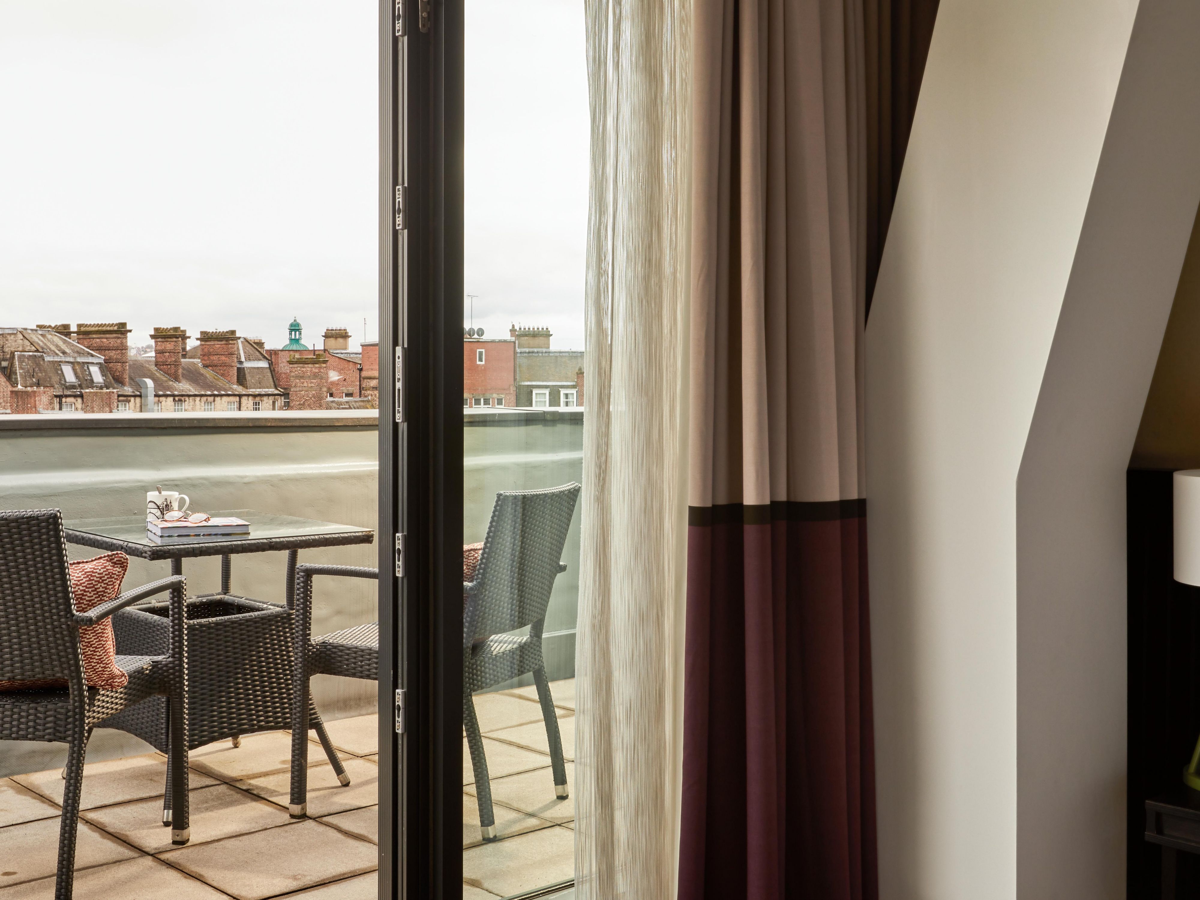 At Hotel Indigo Newcastle, we have a number of rooms with balconies overlooking the Newcastle skyline.