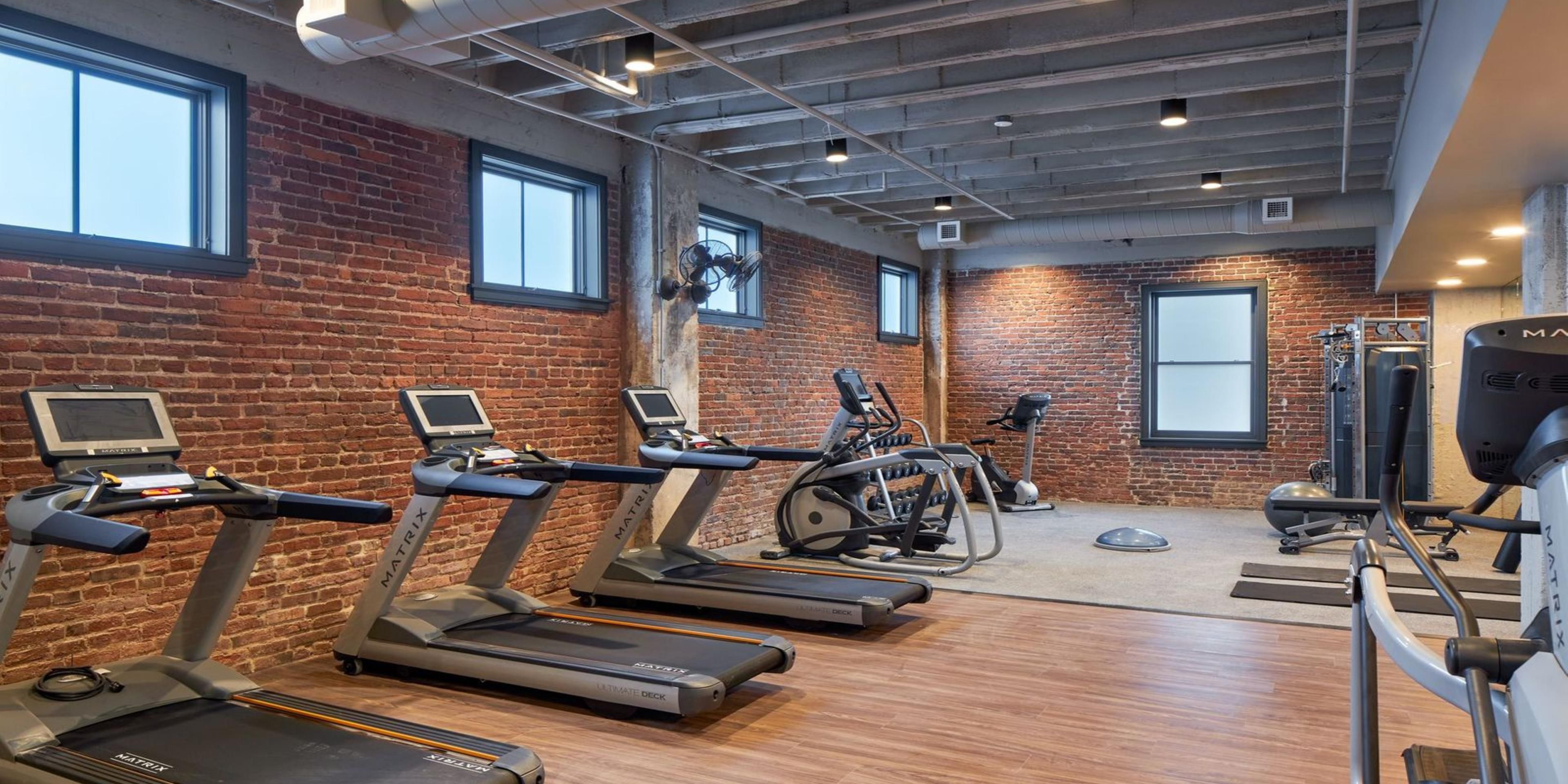 Enjoy our 24/7 full-service fitness center