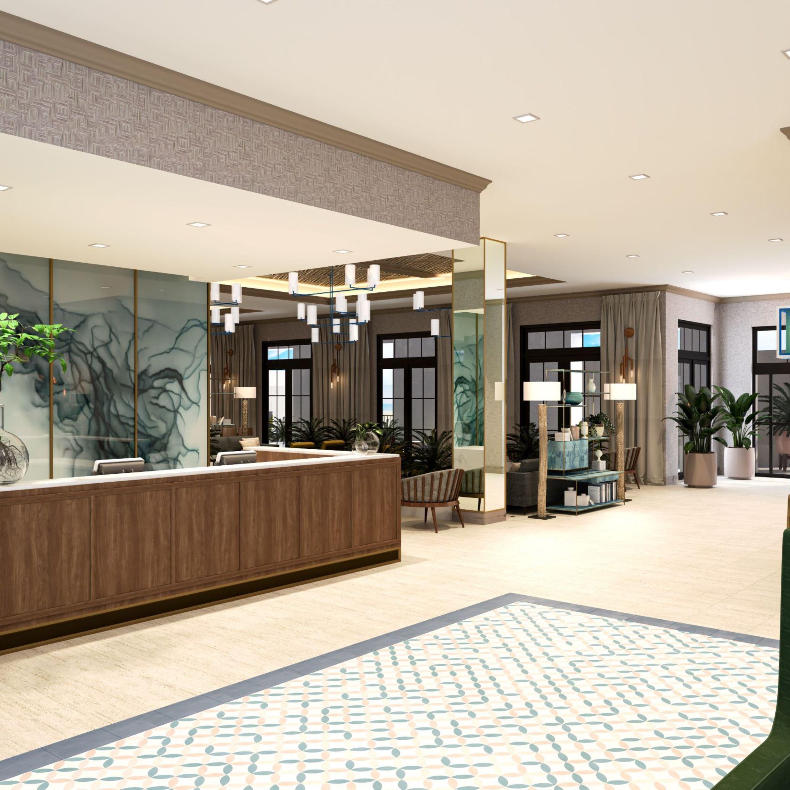 Hotel Indigo sketch exterior