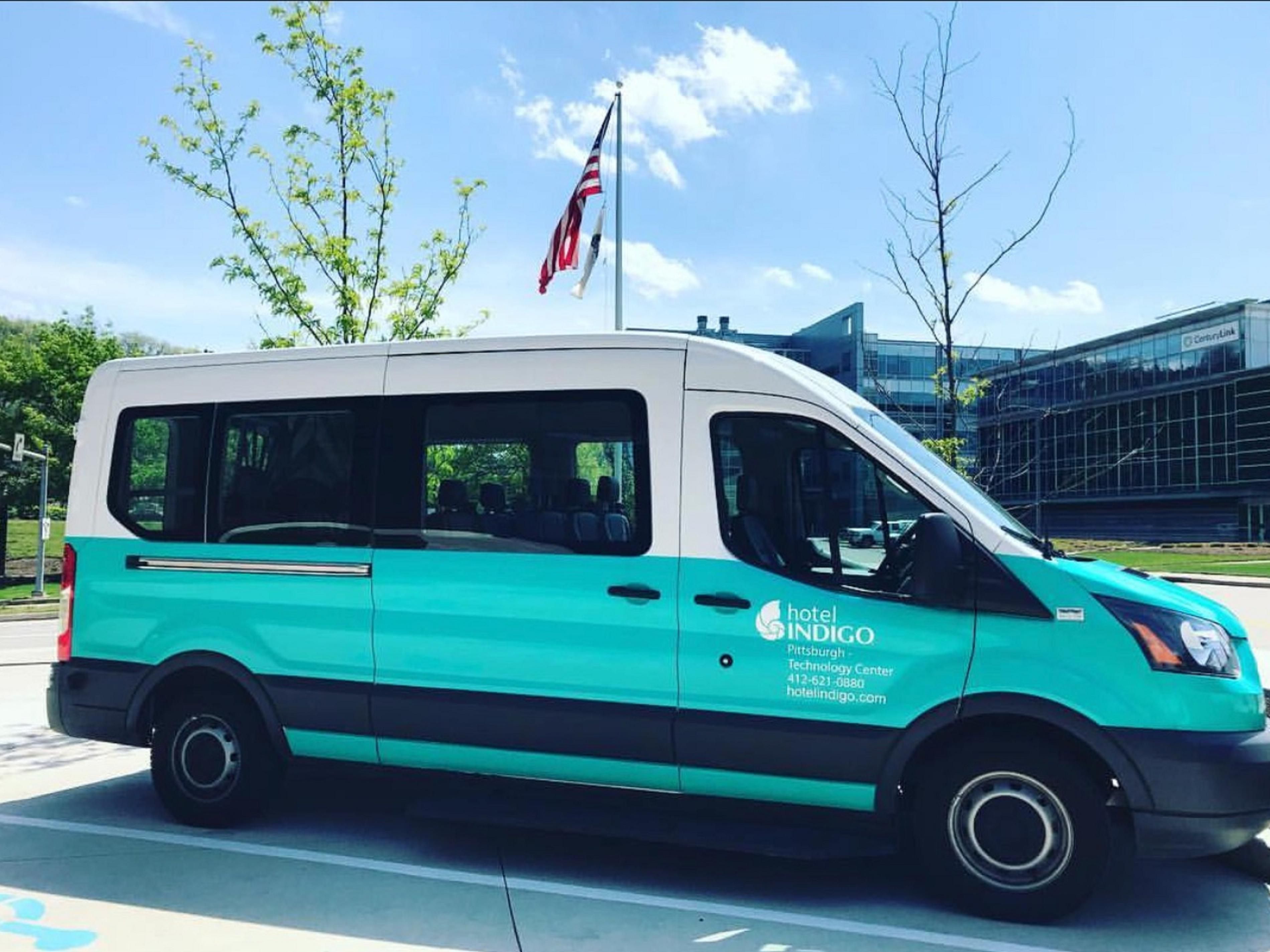 Enjoy our complimentary local shuttle within a 3-mile radius to destinations in Oakland, the South Side, and Downtown Pittsburgh. Our shuttle is a convenient amenity for guests, providing transportation to various attractions, universities, and more. For more information, call us at the number below. 