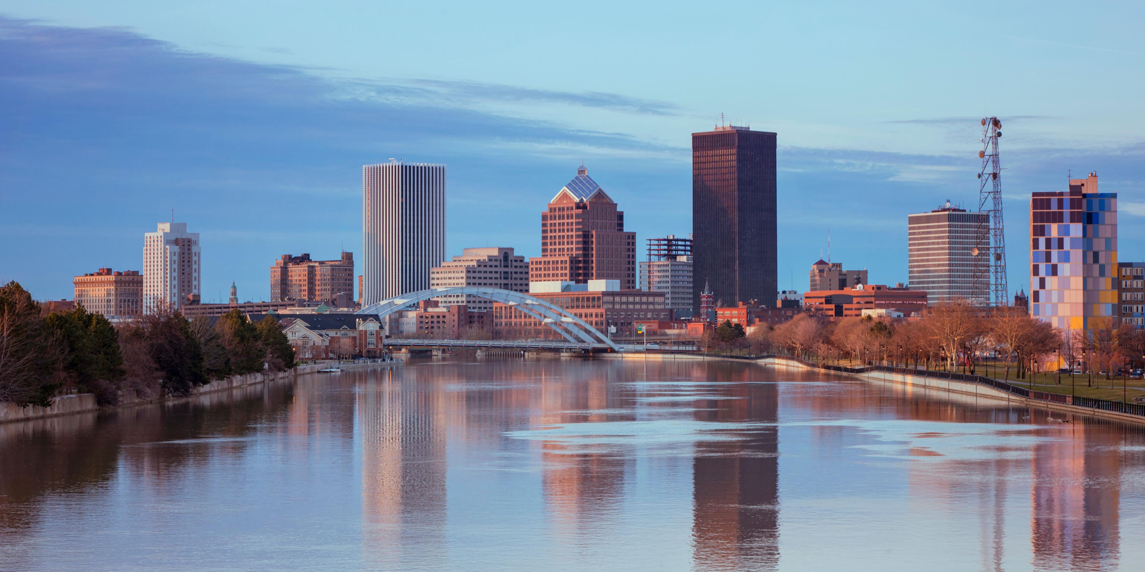 Experience local art and culture in downtown Rochester.