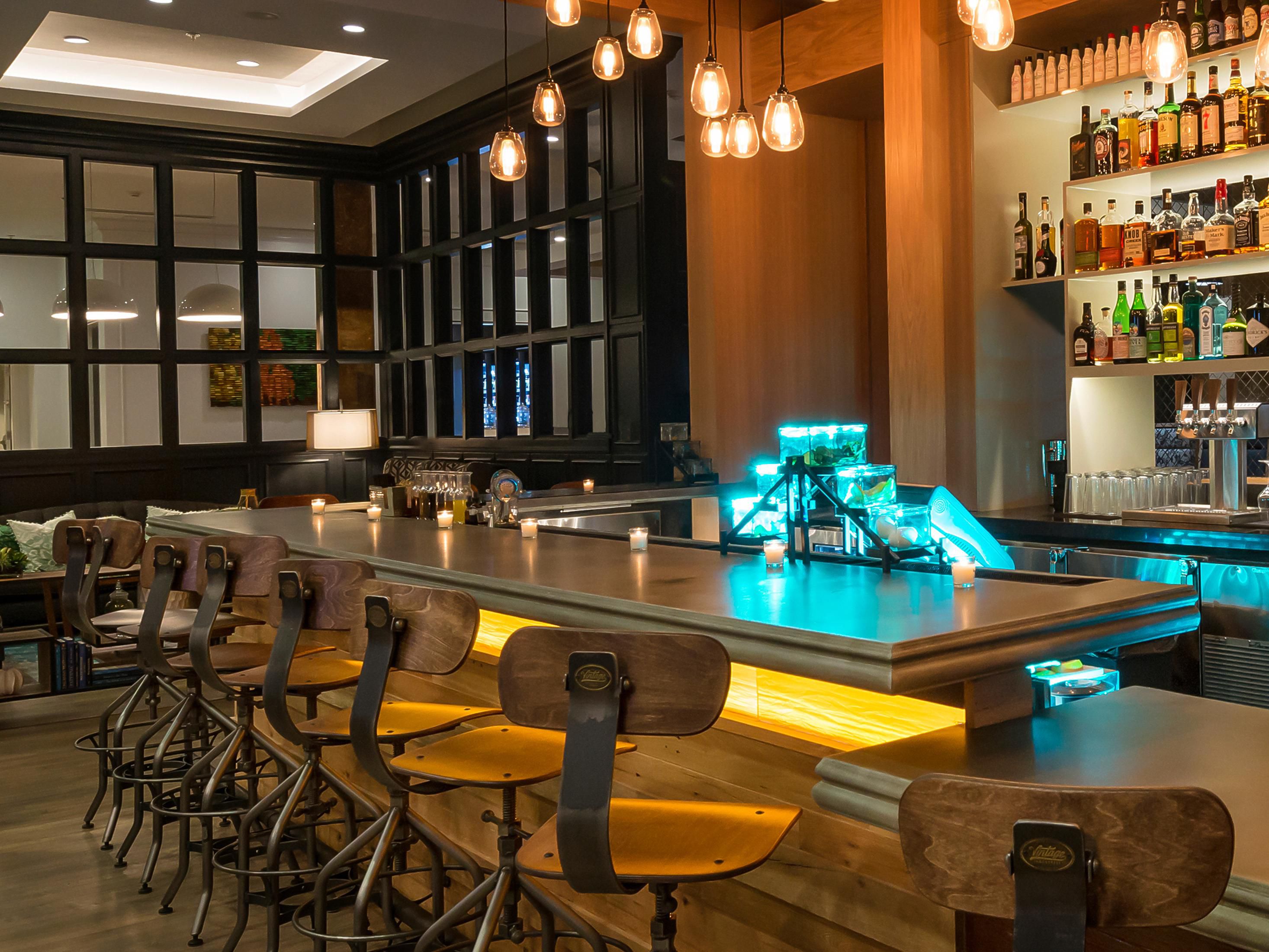 Five Oaks Restaurant & Bar offers locally sourced and seasonally inspired menu options. Our Bar is Sunday-Thursday from 4-11pm and Friday & Saturday from  2-11pm. Inquire about our signature cocktails!