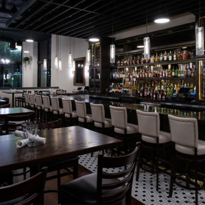 Sophisticated ambiance perfect for drinks and dining