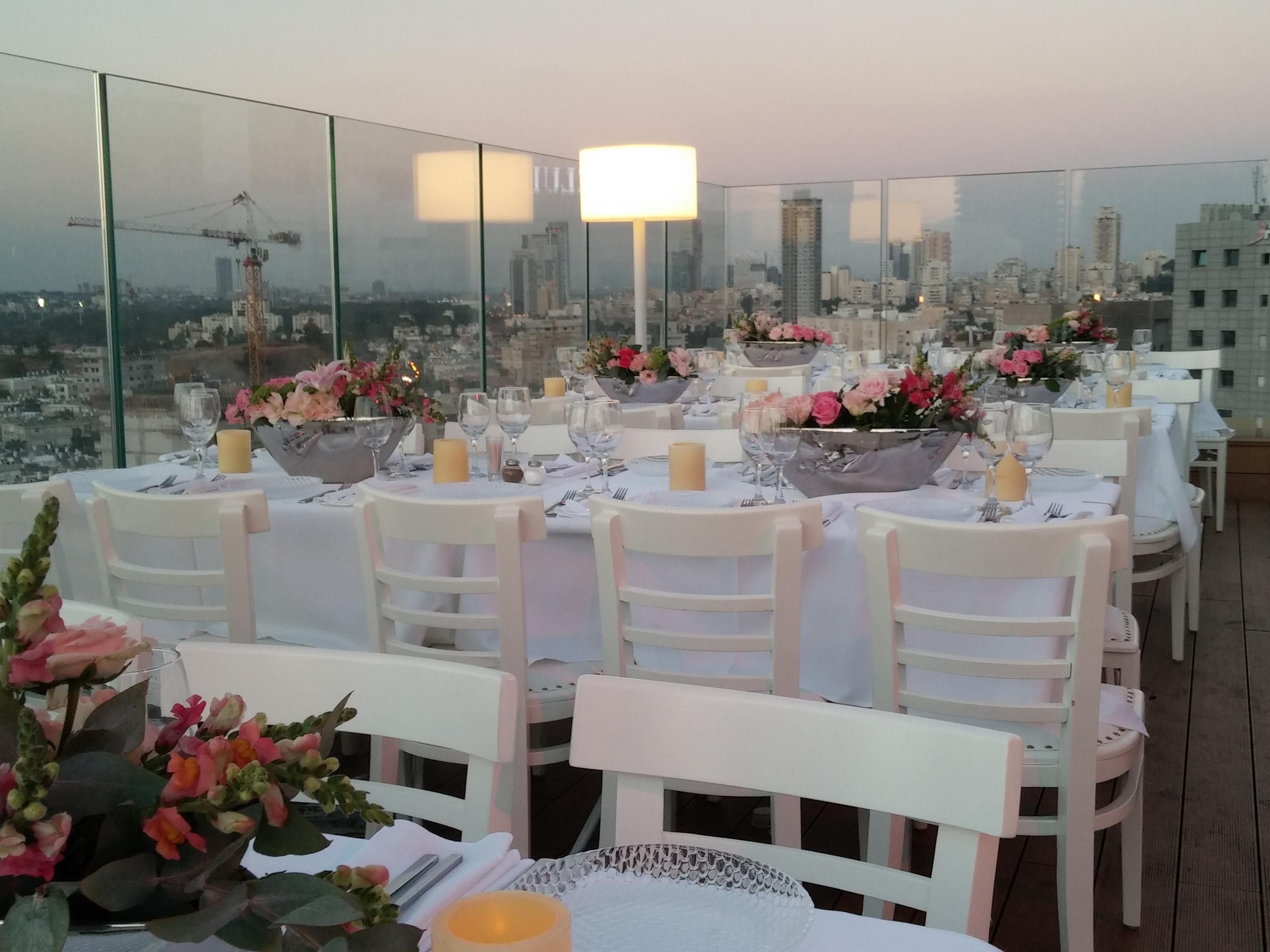 Experience the ultimate in luxury and exclusivity on the hotel's rooftop where breathtaking views of the city unfold from every angle. Set against the backdrop of our stunning Rooftop Infinity Pool, one of the most beautiful pools in Israel, our venue is the perfect location for hosting unforgettable boutique events for up to 150 guests.
