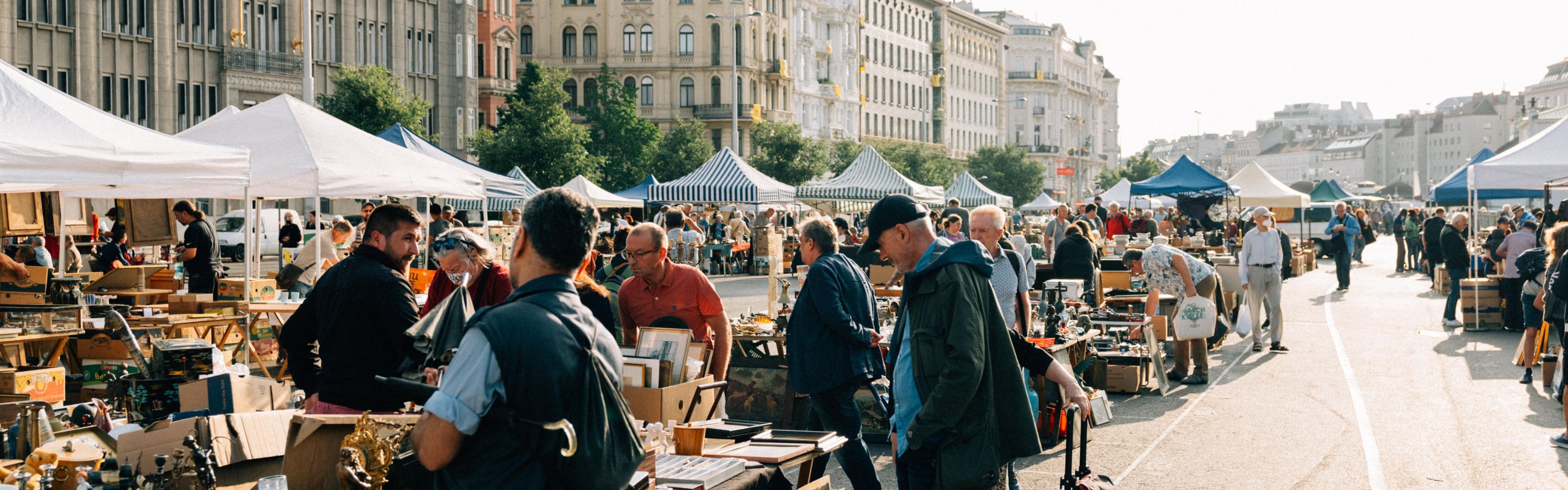 Fleamarket at Naschmarkt