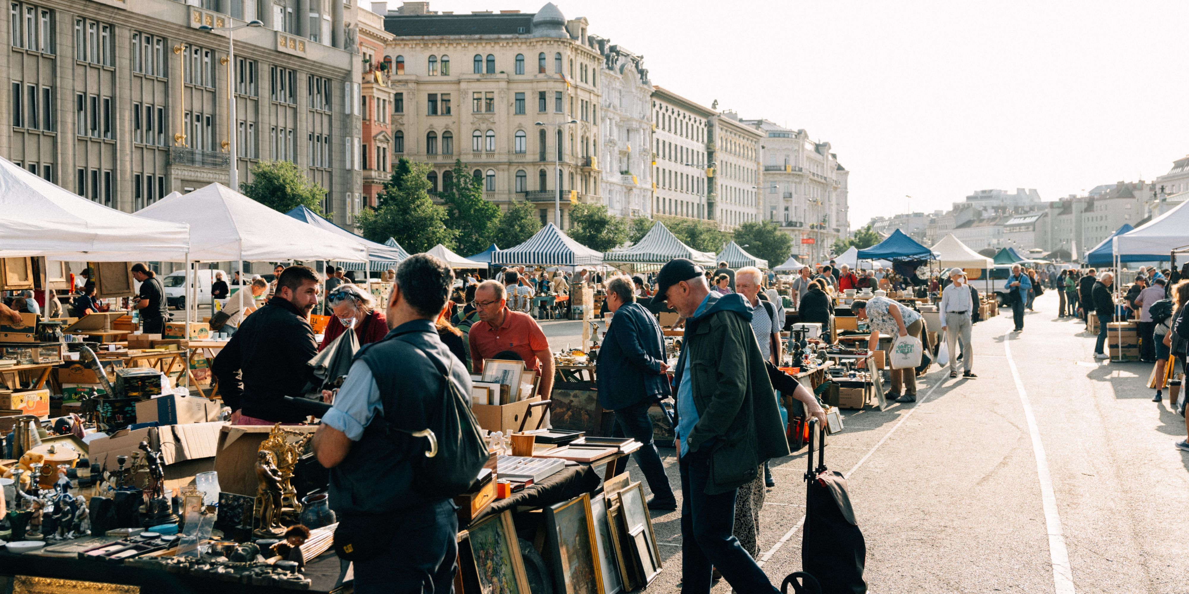 Fleamarket at Naschmarkt