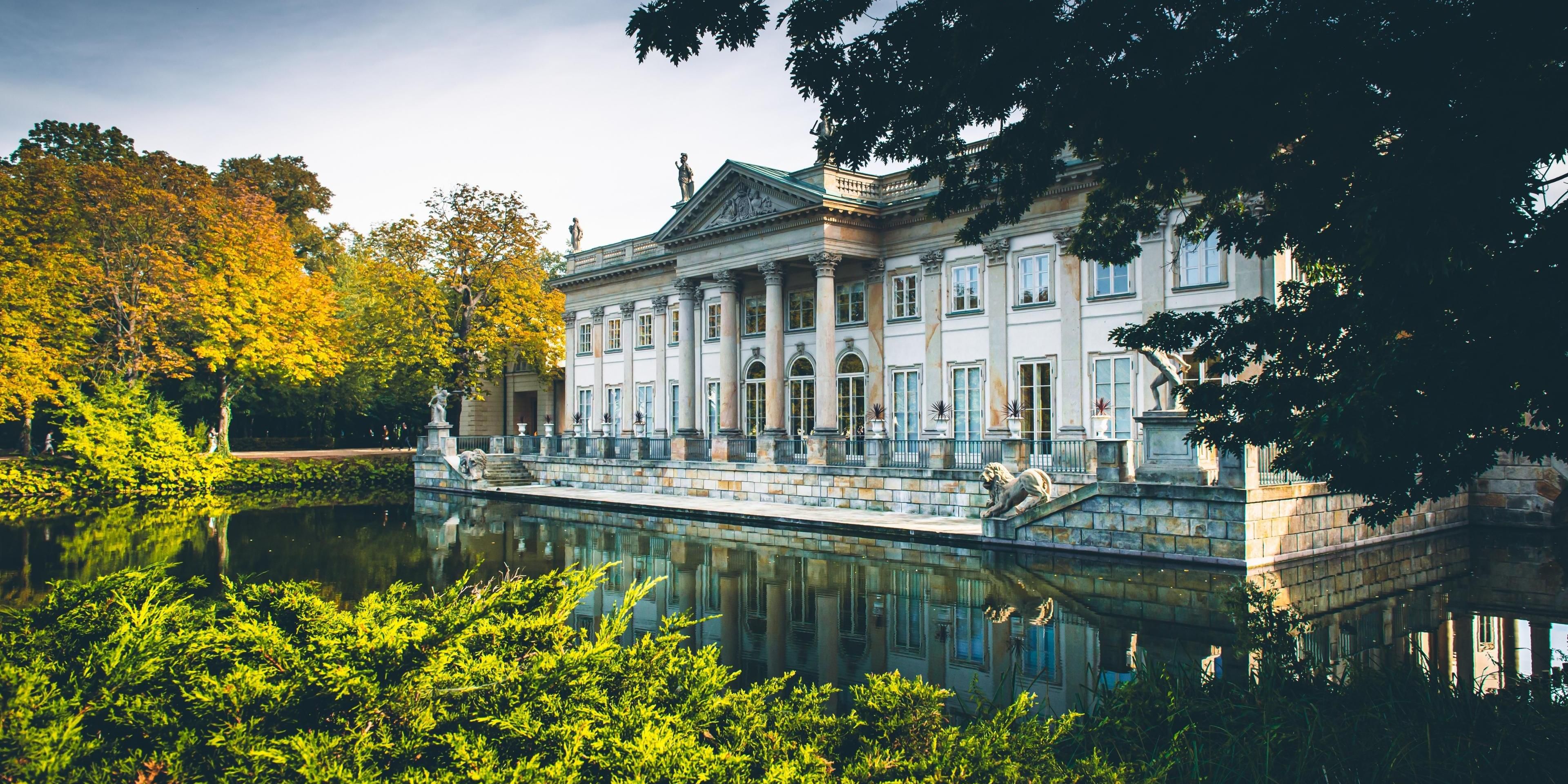 Royal Baths Park, an amazing combination of architecture & nature.